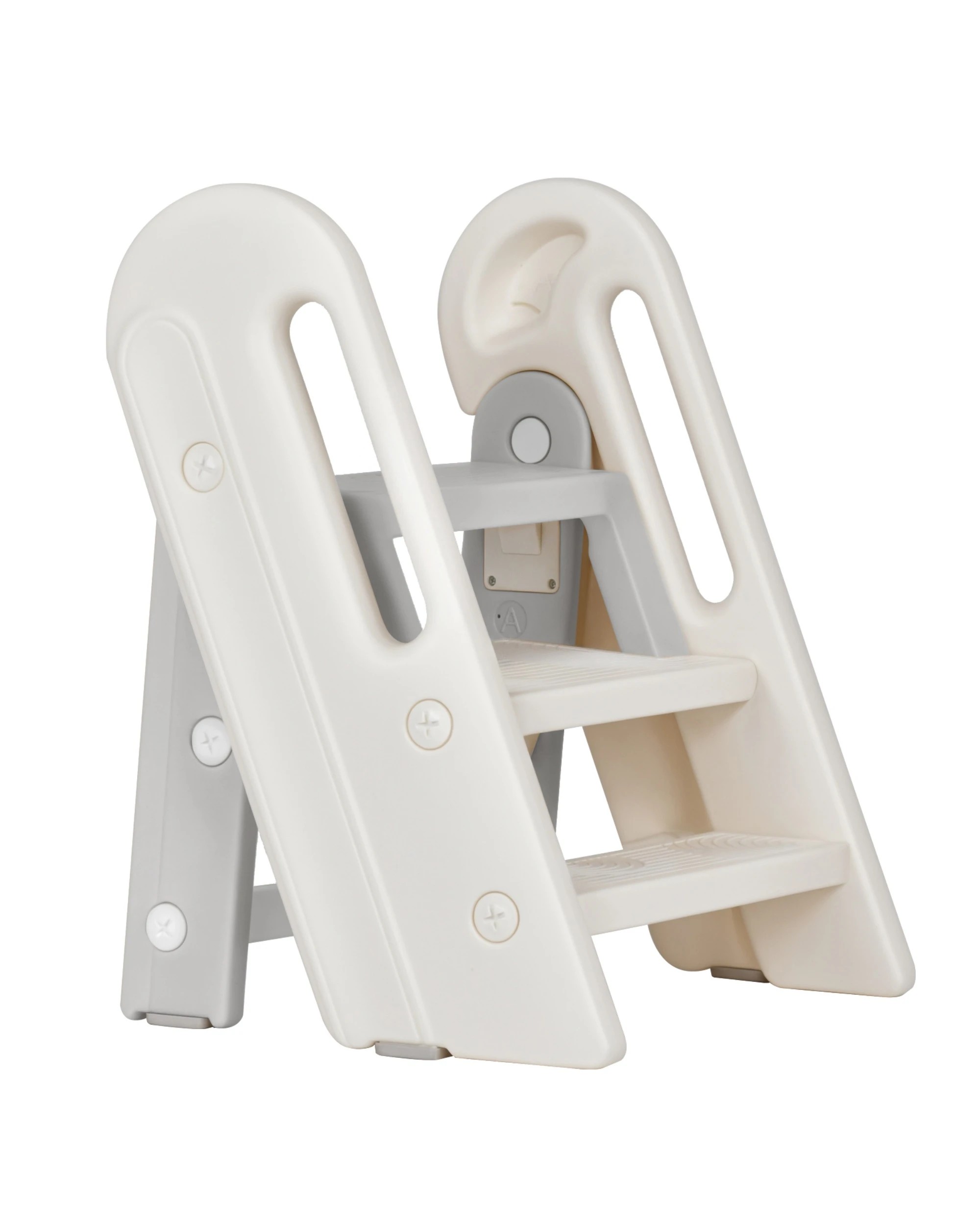 1 Advwin Foldable Toddler Step Stool with Adjustable Height, 1 of 9