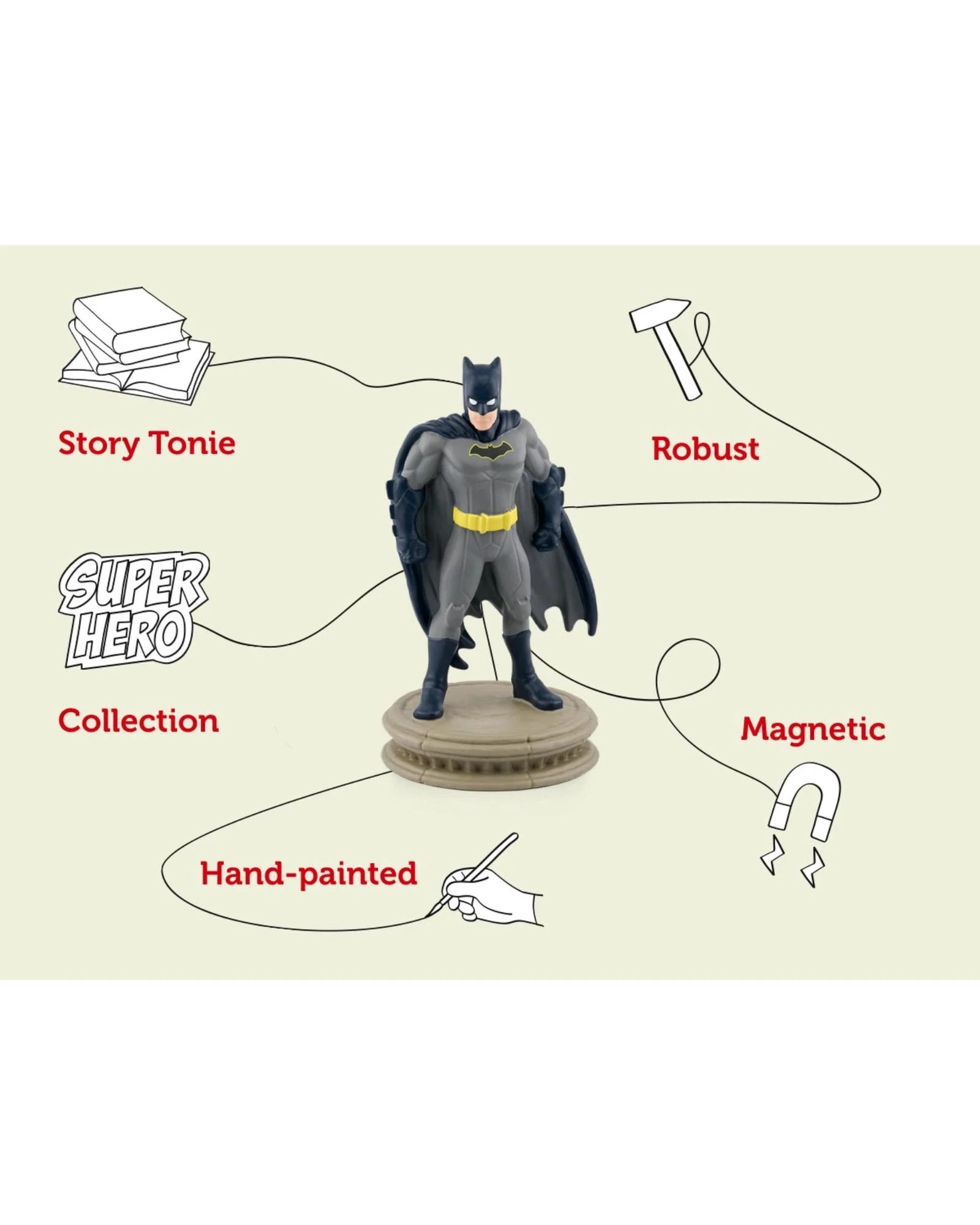 3 DC - Batman Tonie Audio Character - Multi, 3 of 6
