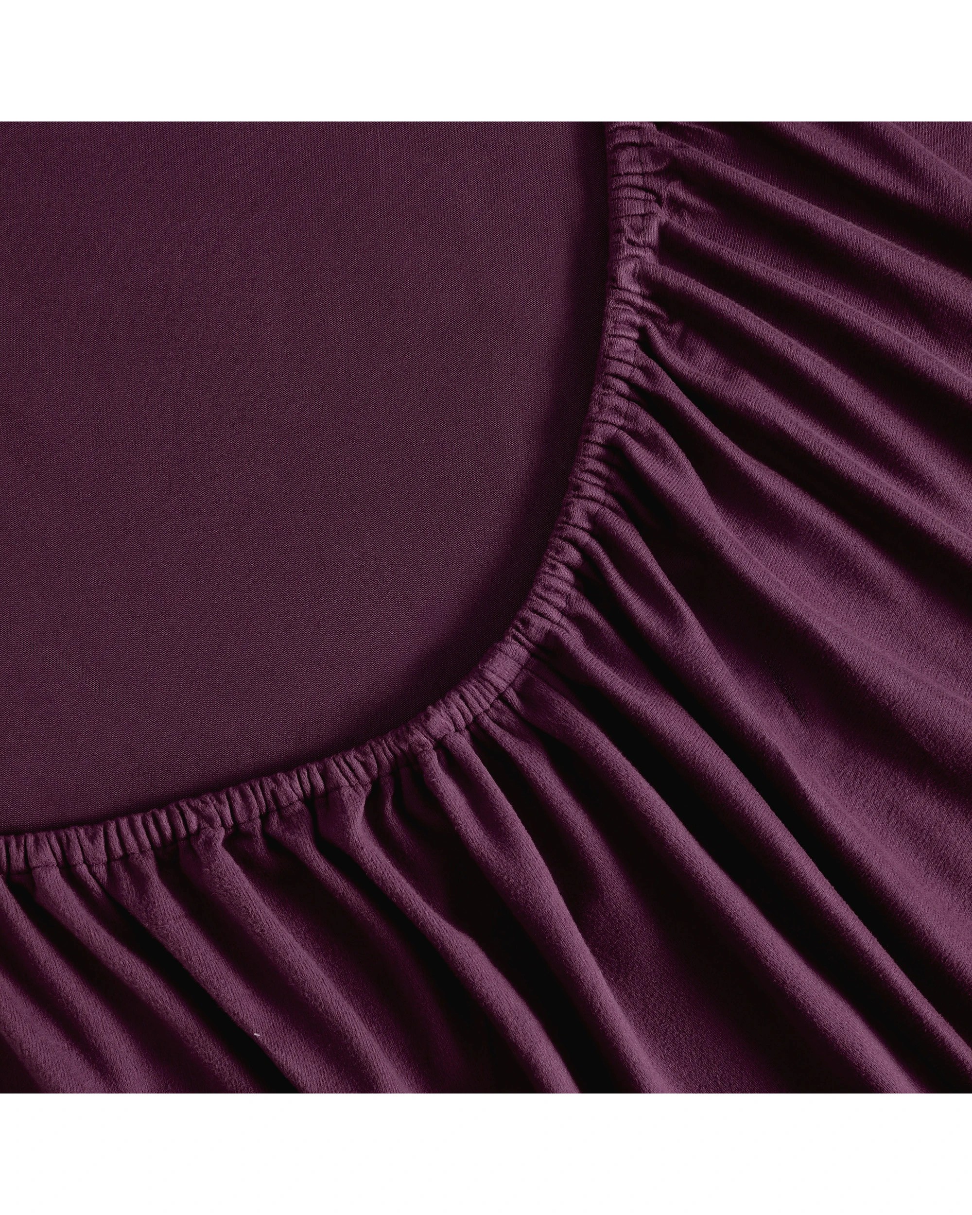5 Dreamaker Micro Flannel Combo Fitted Sheet Set - Single Bed - Cherry, 5 of 7