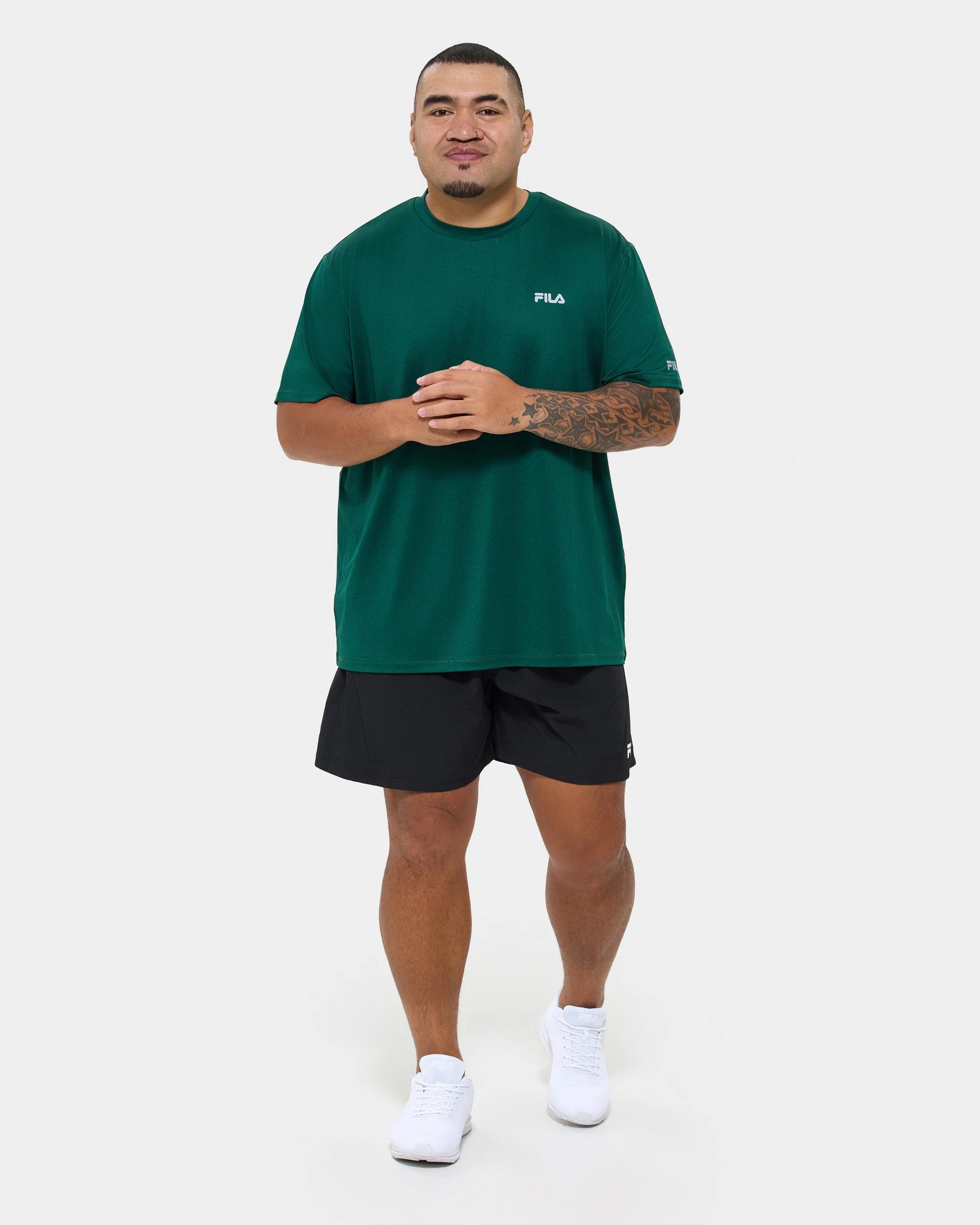 7 Kayden Quick Dry Active Plus T-shirt - Fila GREEN, 7 of 7