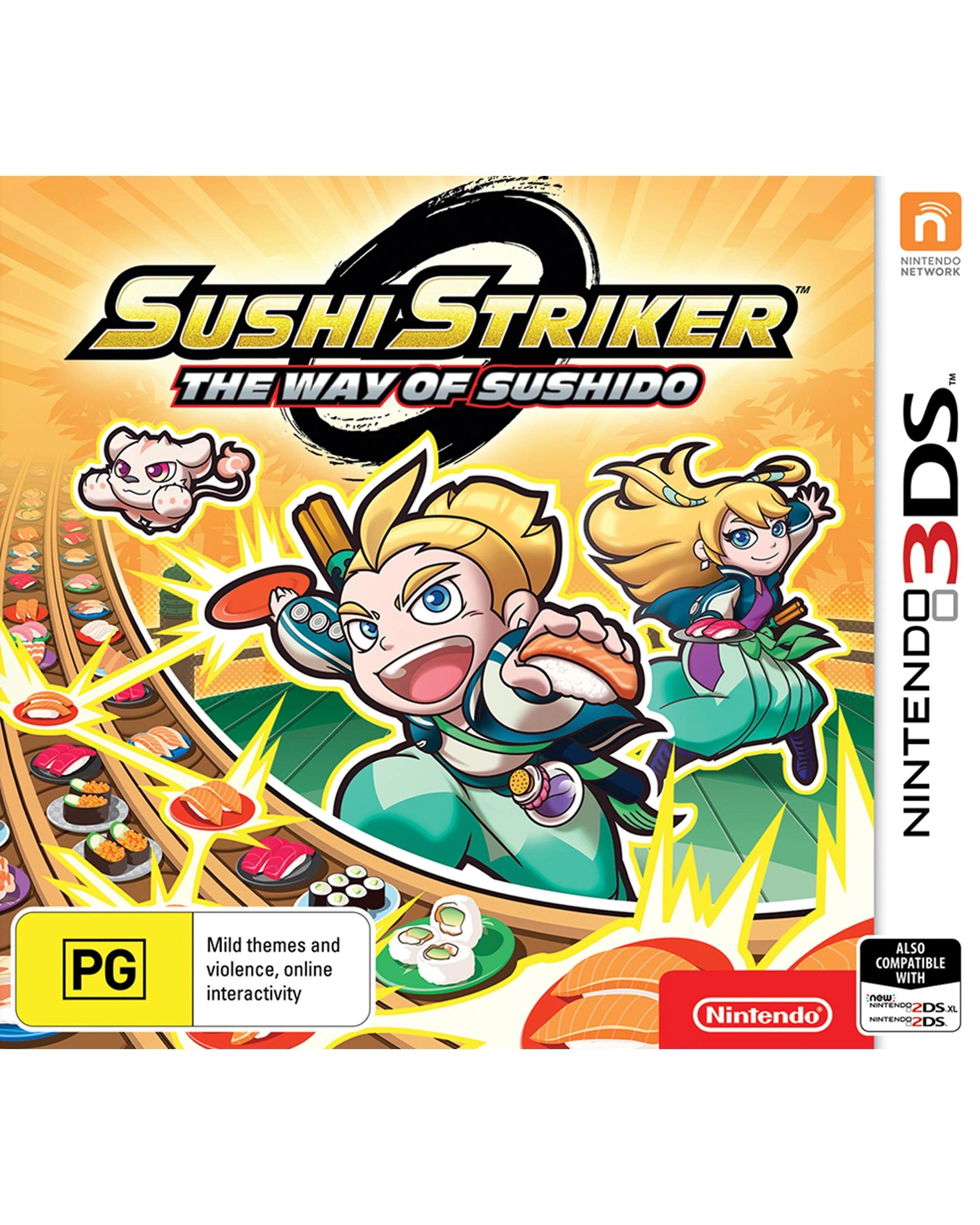 1 Sushi Striker: The Way of Sushido - 3DS, 1 of 7
