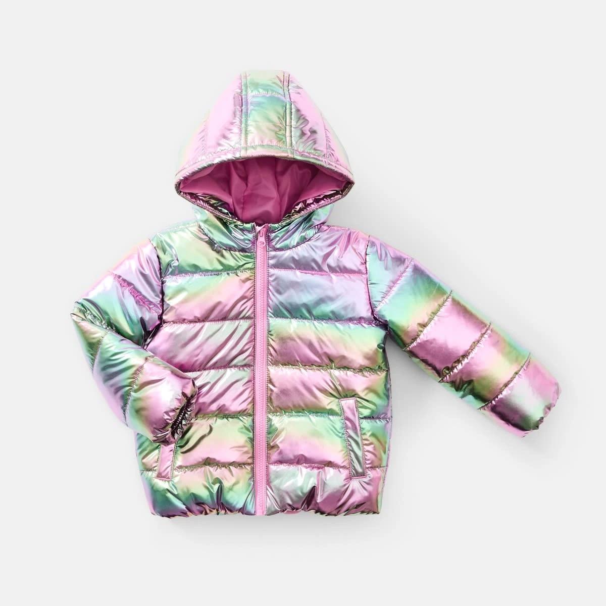 9 Metallic Puffer Jacket Metallic, 9 of 10