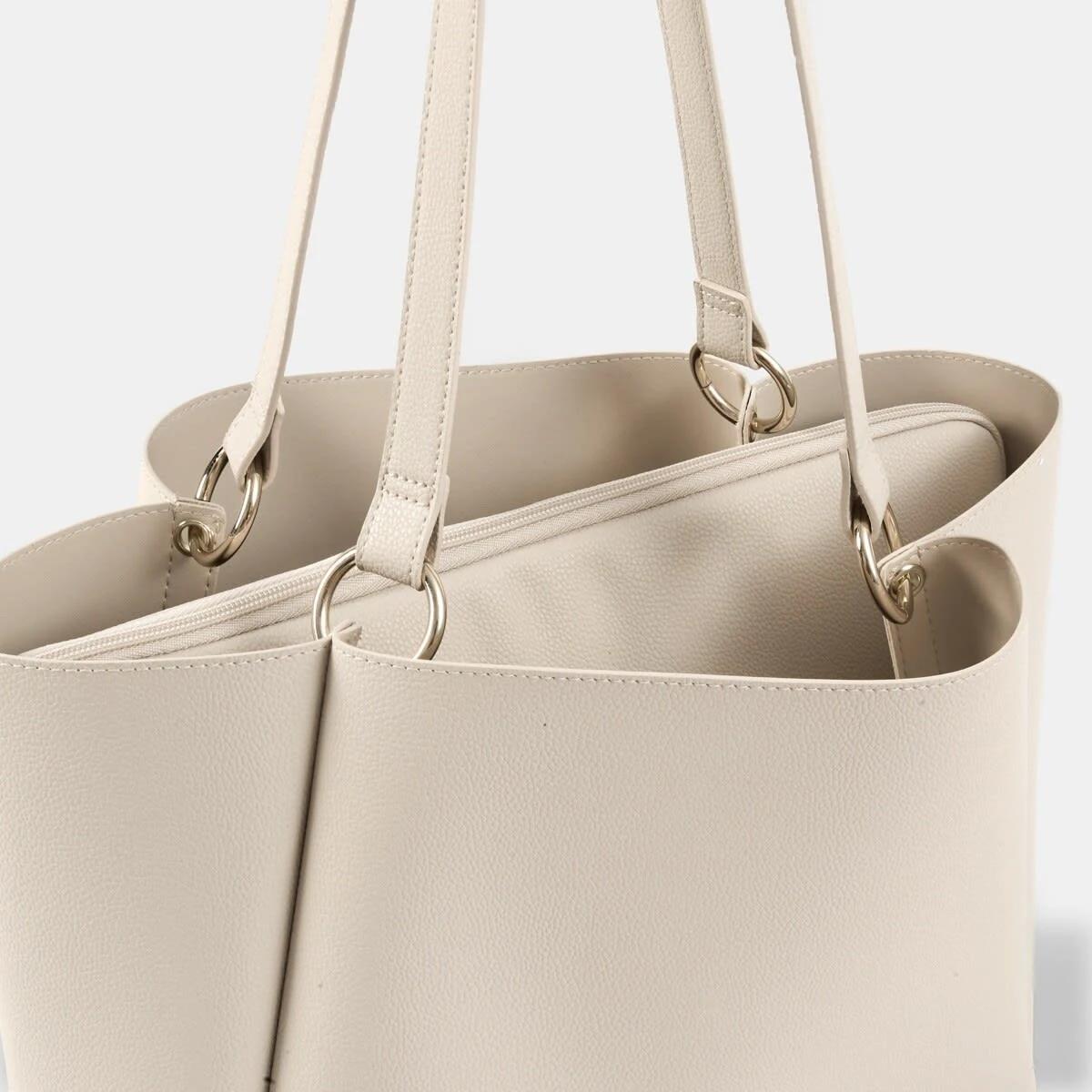 4 PU Tote Bag SEASHELL, 4 of 5