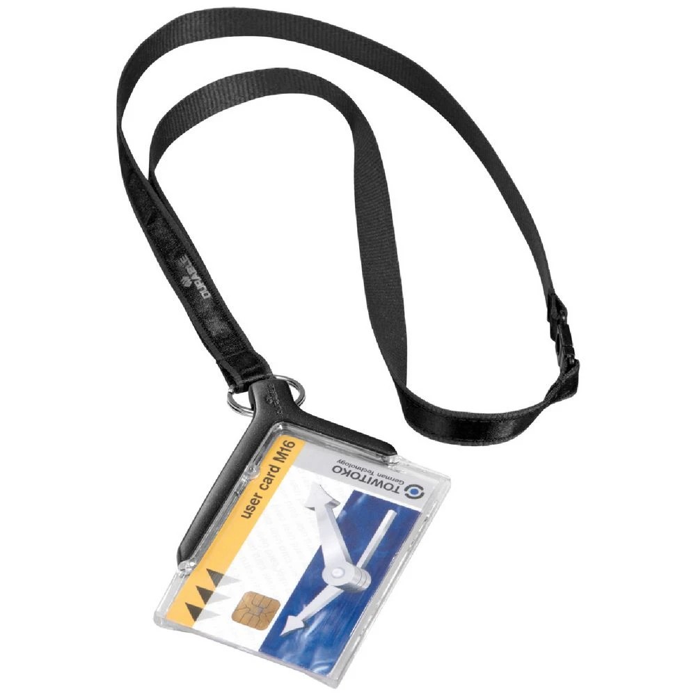 1 Durable ID Card Holder with Lanyard, 1 of 1