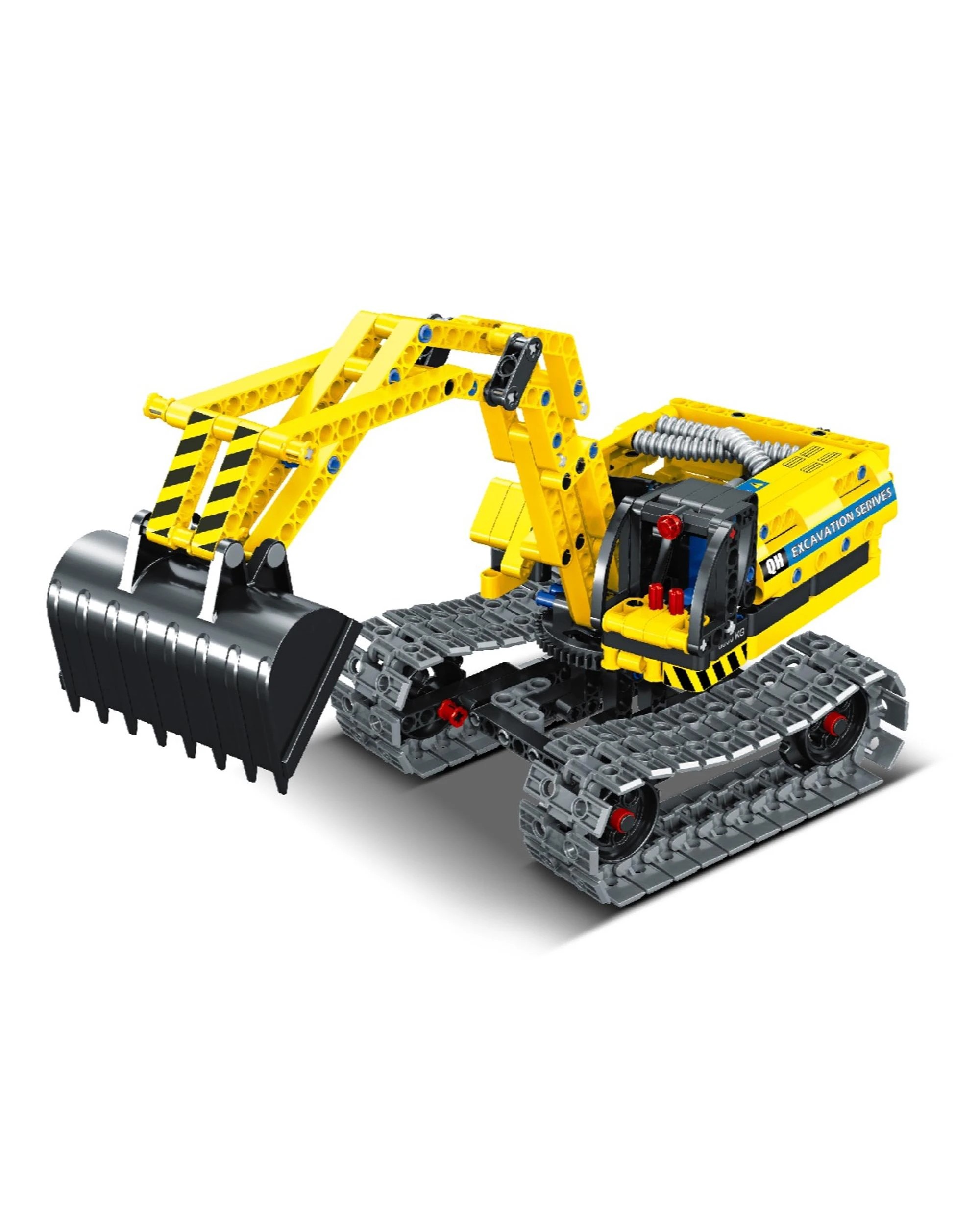 10 iM.Master Mechanical Master Digger and Robot 2-in-1 342 Piece Model Kit - 6801 - Yellow, 10 of 10