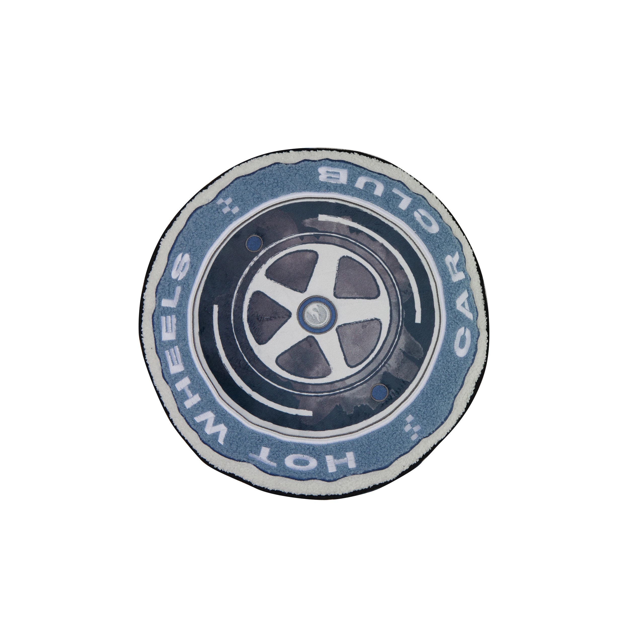 1 Hot Wheels Cushion - Blue, 1 of 2