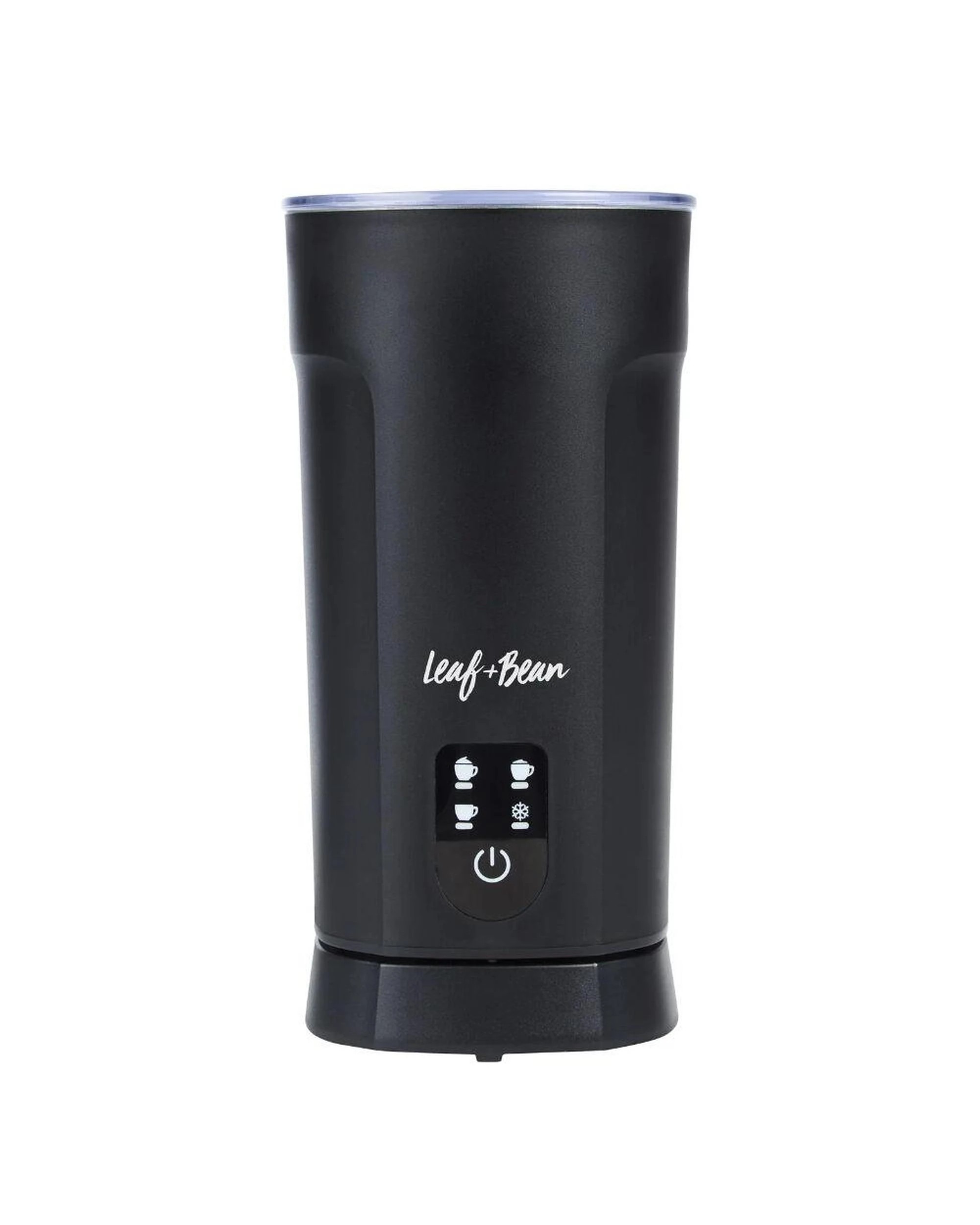 2 Leaf & Bean Electric Milk Frother & Warmer 240ml - Black, 2 of 6