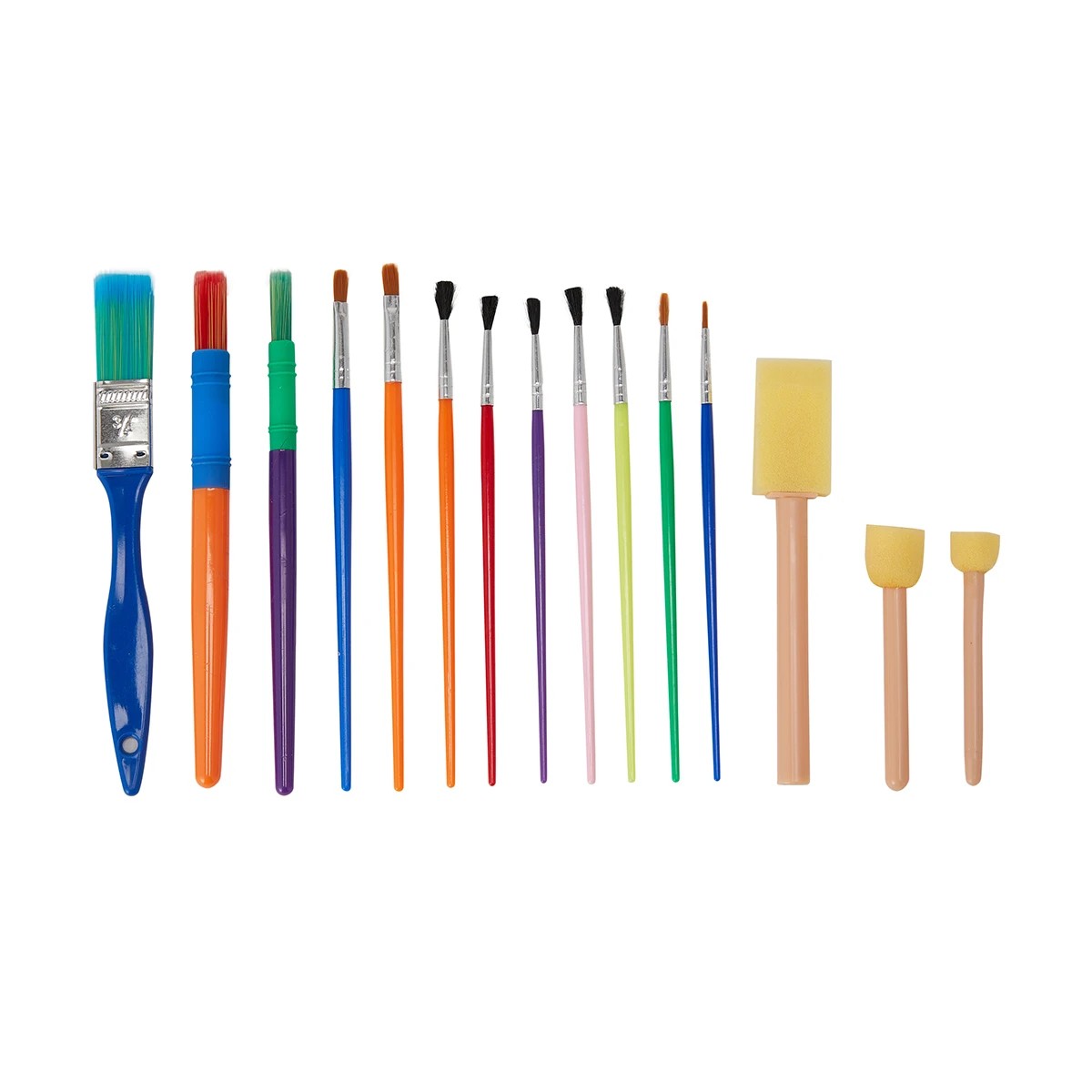 3 15 Pack Assorted Paint Brushes, 3 of 6