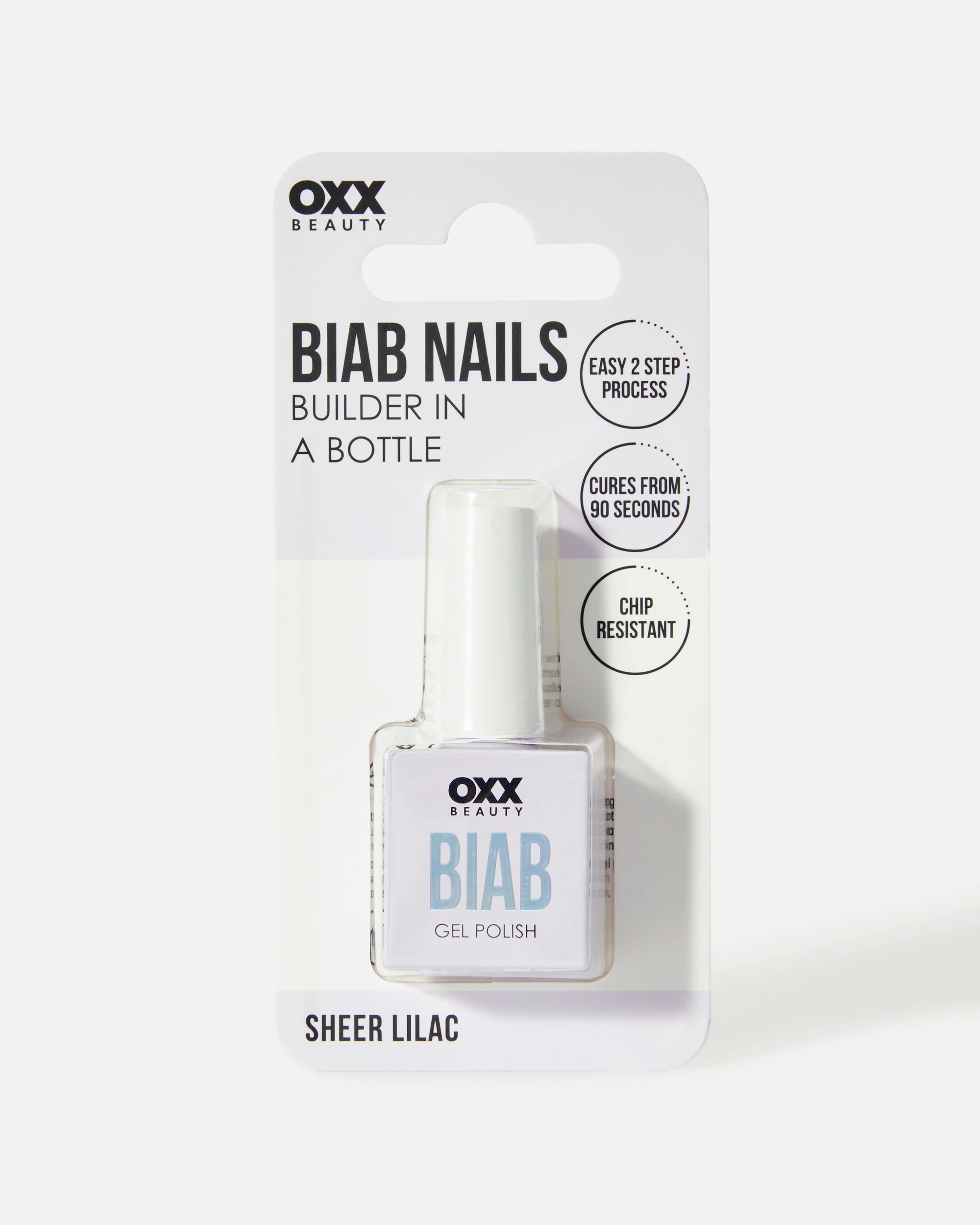 5 OXX Beauty BIAB Gel Nail Polish - Sheer Lilac, 5 of 6