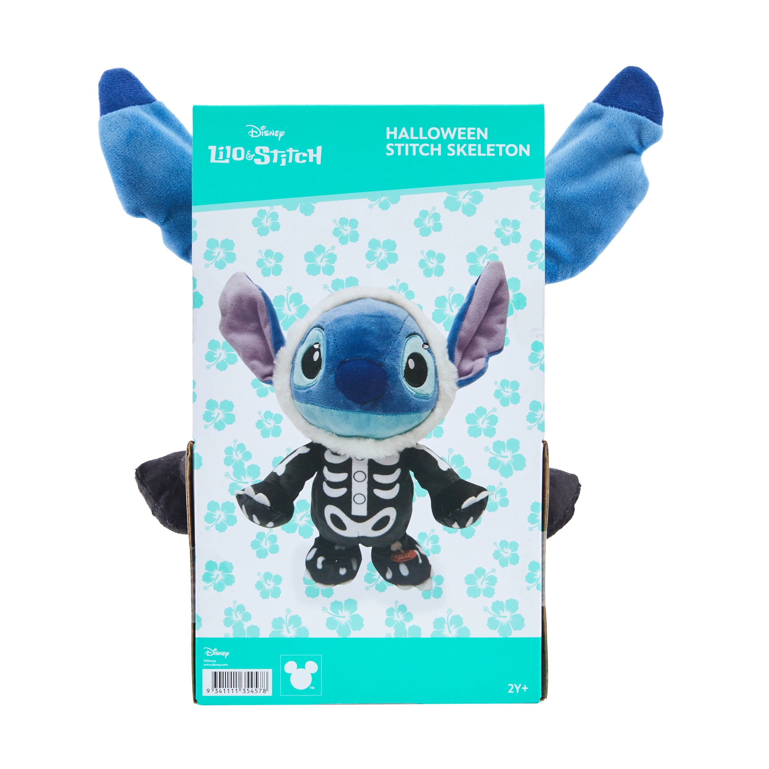 7 Disney Lilo & Stitch Halloween Stitch Skeleton Plush Toy, 7 of 7