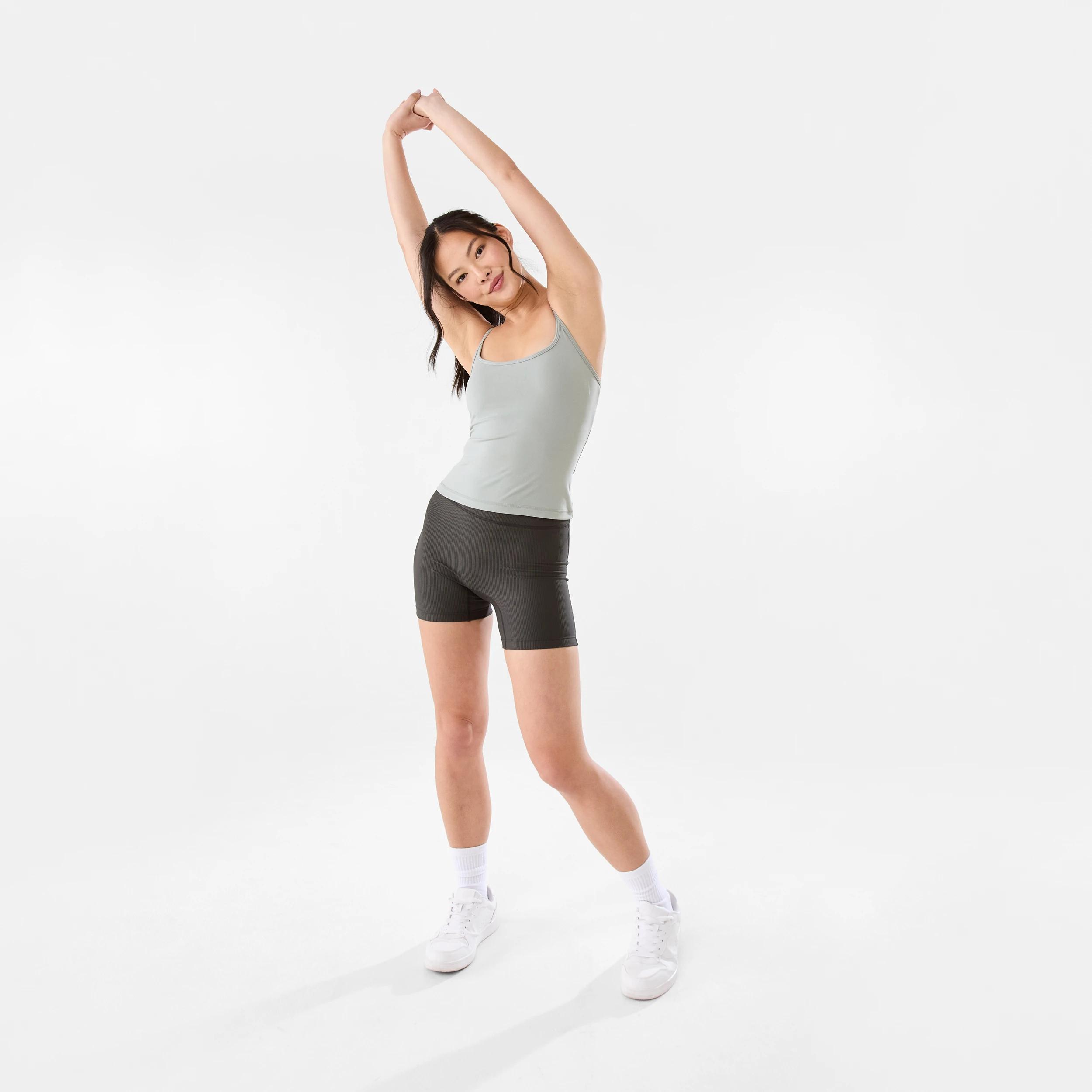 2 Active Womens Ultrasoft Shelf Tank LINDSEY GREEN, 2 of 6