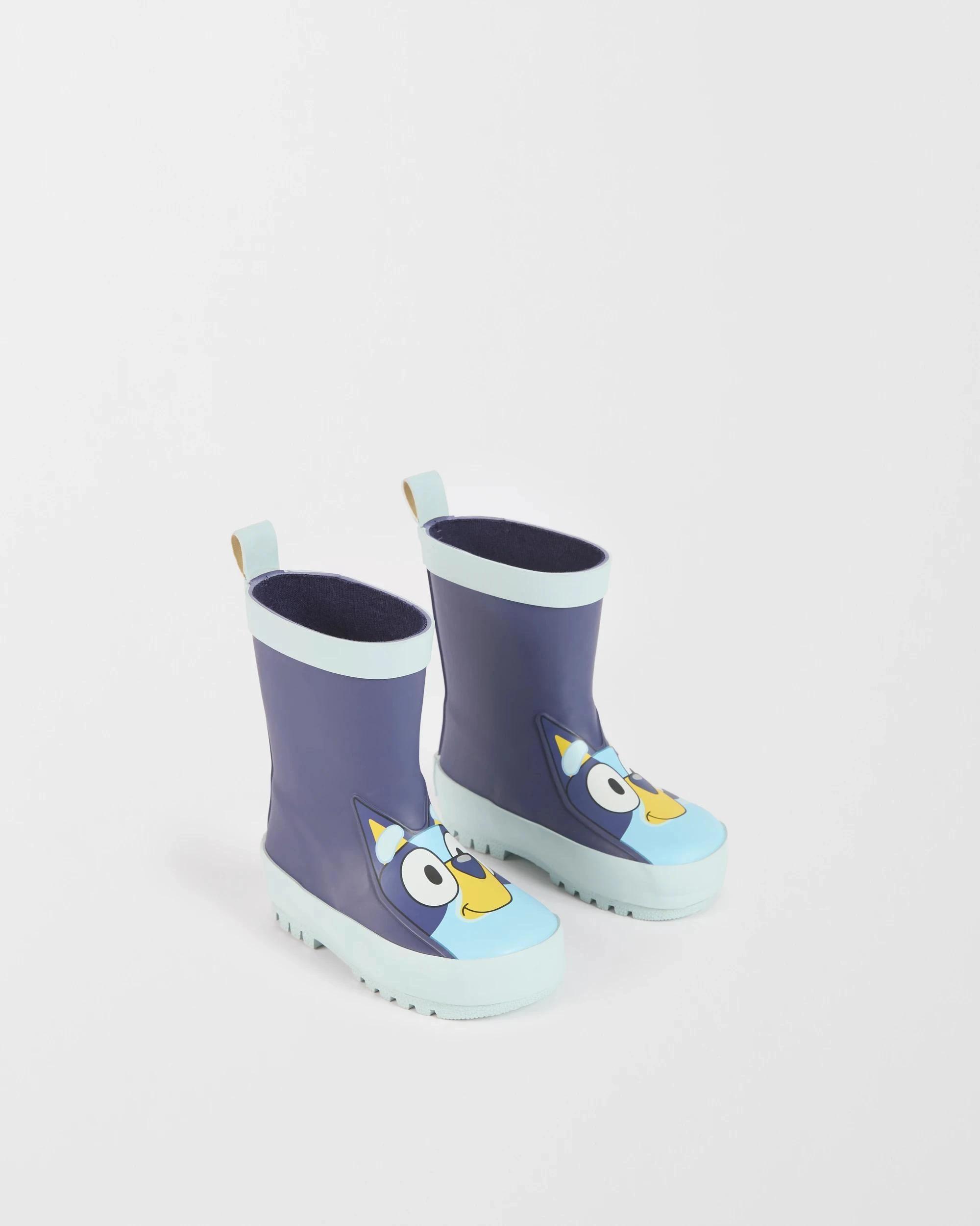 2 Bluey Baby First Walker Rainboot NAVY, 2 of 3