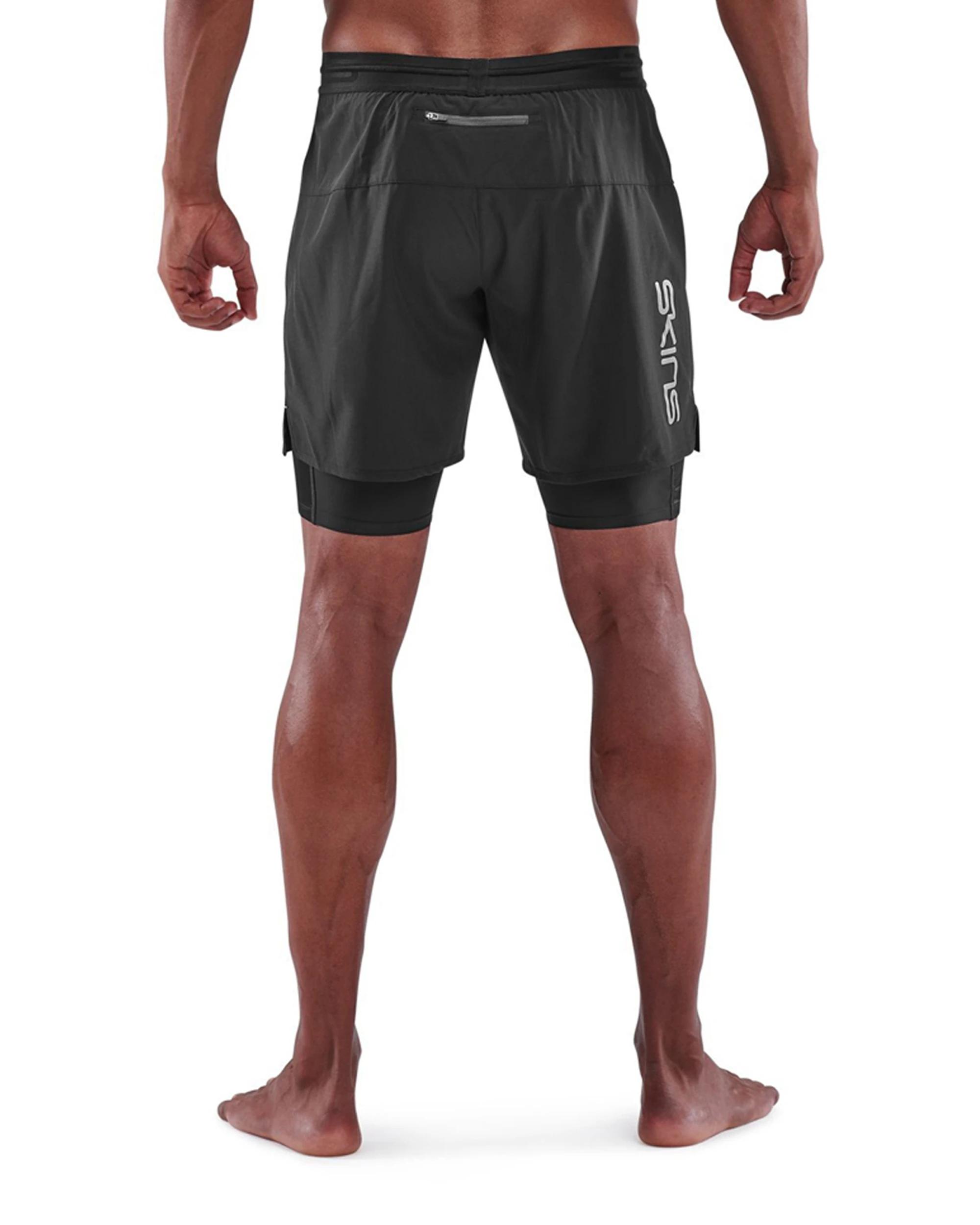 2 SKINS Compression Men's Series-3 Clothing Superpose Tight BLACK, 2 of 3