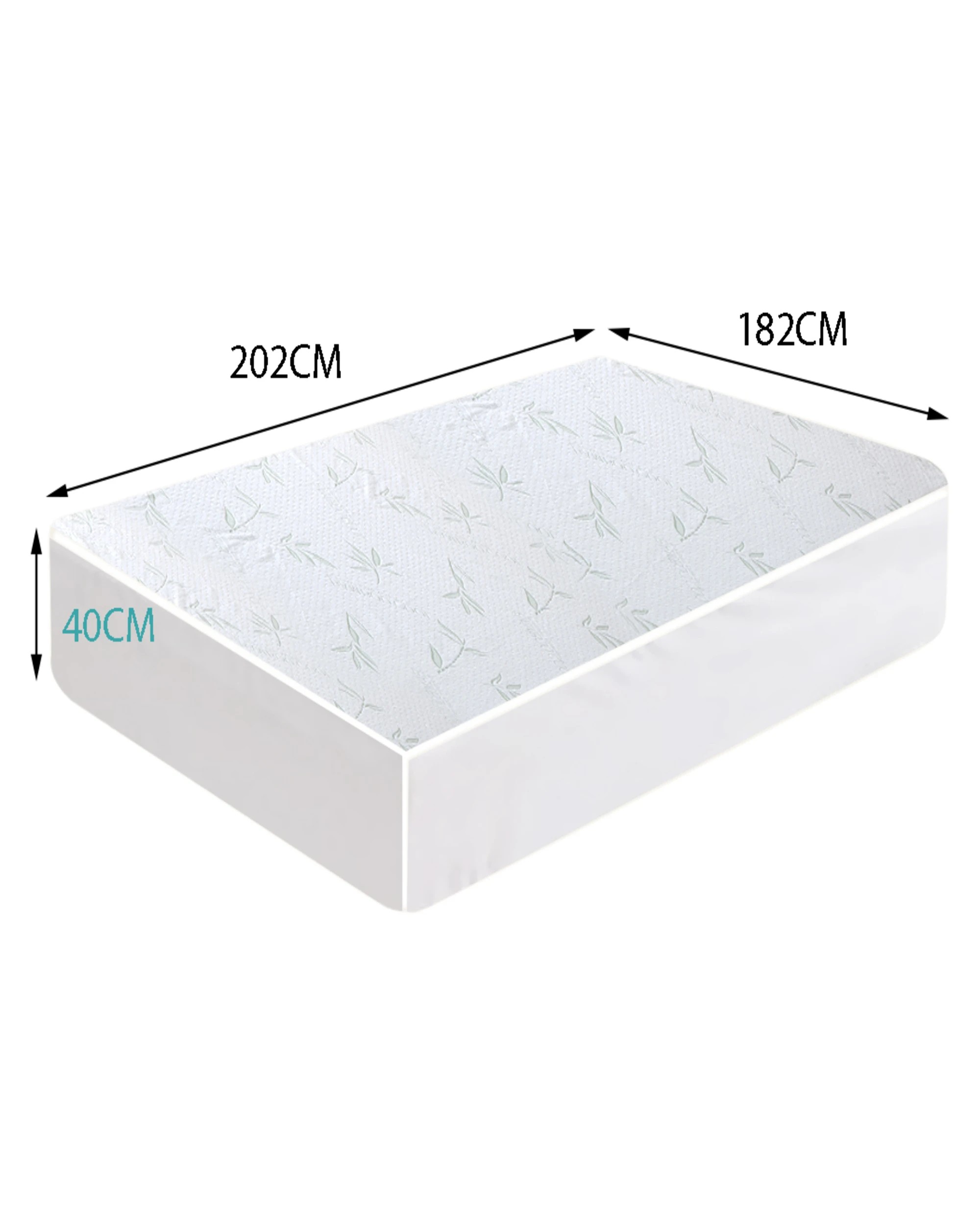 6 Dreamz Mattress Protector Fitted Cover King, 6 of 6