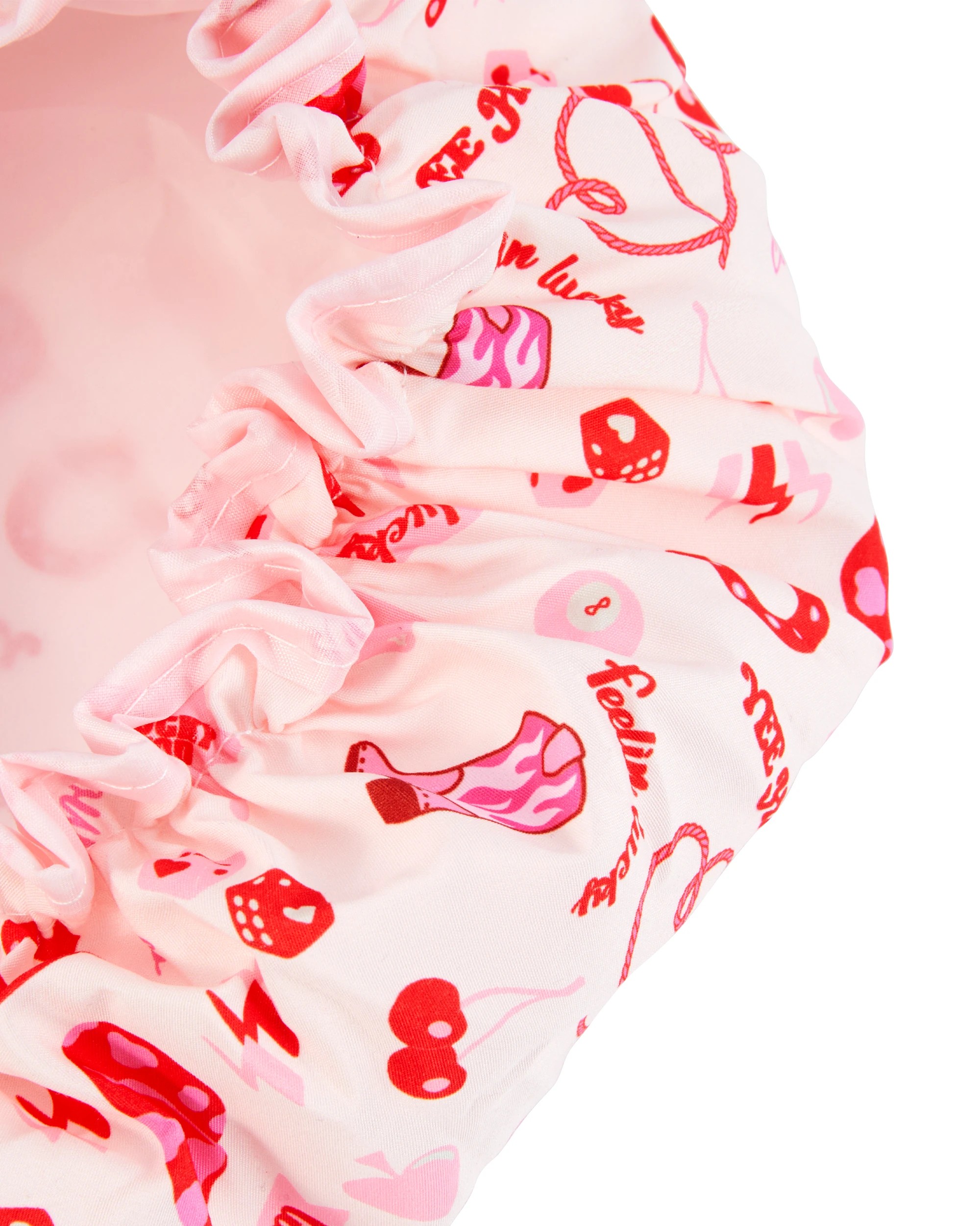 3 OXX Bodycare 2 Piece Lucky Western Shower Caps, 3 of 5