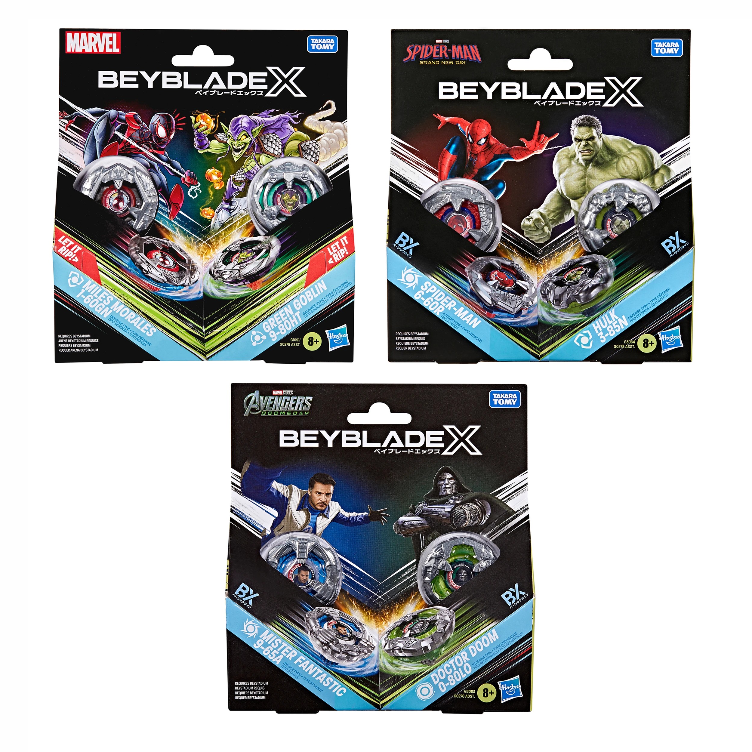 Marvel Beyblade X Multipack - Assorted - Kmart NZ