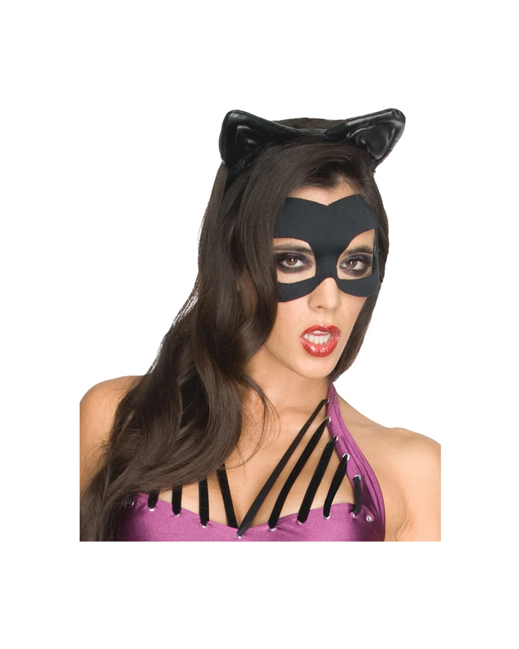 2 Dc Comics Catwoman Secret Wishes Womens Dress Up Costume Size S - Multi, 2 of 3