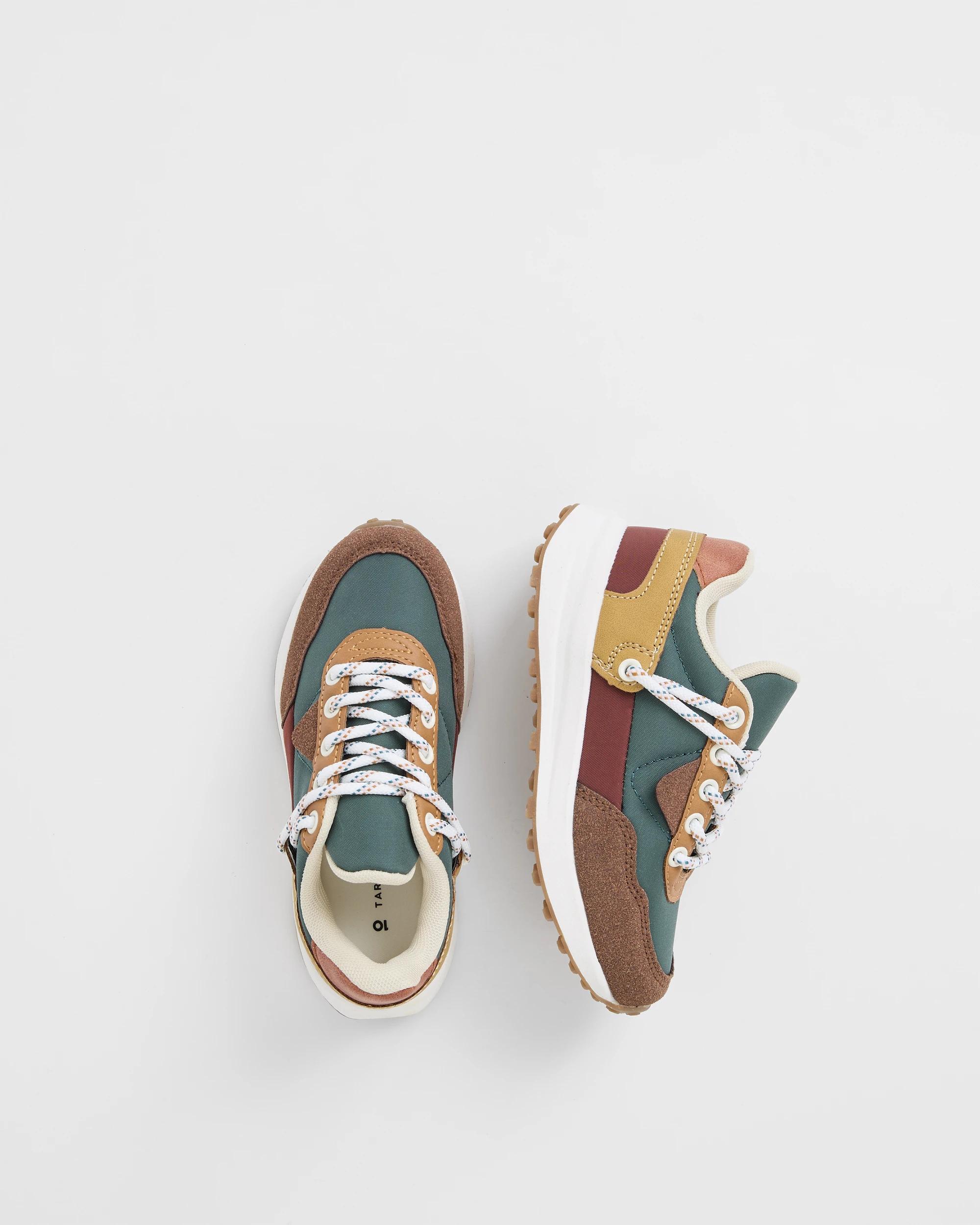 3 Target Kids Hiker Colour Block Sneakers BROWN, 3 of 3