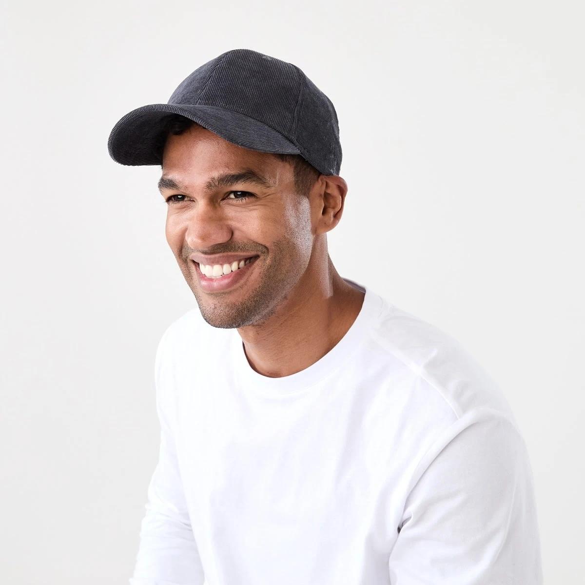 4 Corduroy Cap Char Grey, 4 of 4