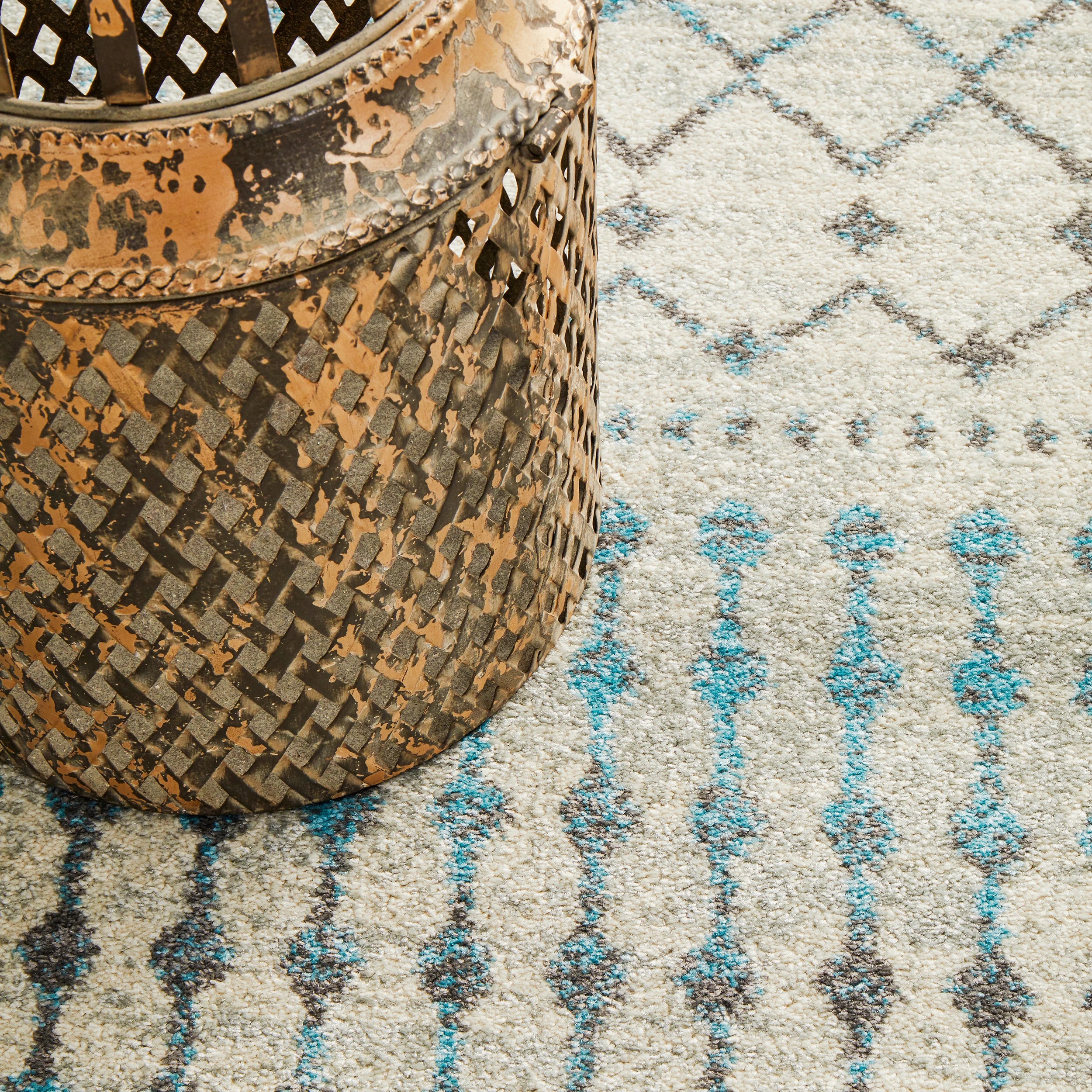 8 Common Ground Rugs Encore 260 Runner 400x80 cm Rug - Silver, 8 of 8