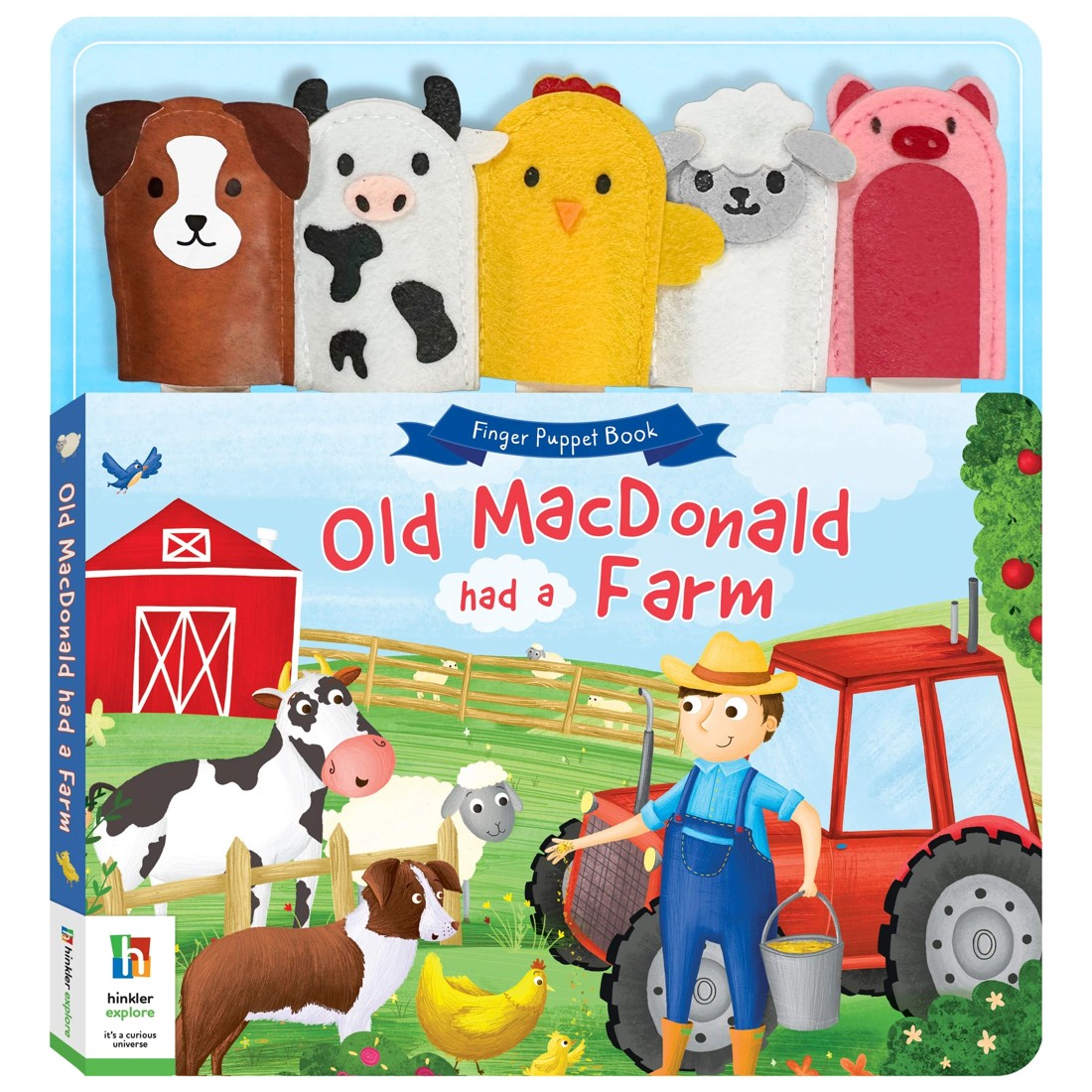 1 Old MacDonald Had a Farm Finger Puppet Book​, 1 of 5