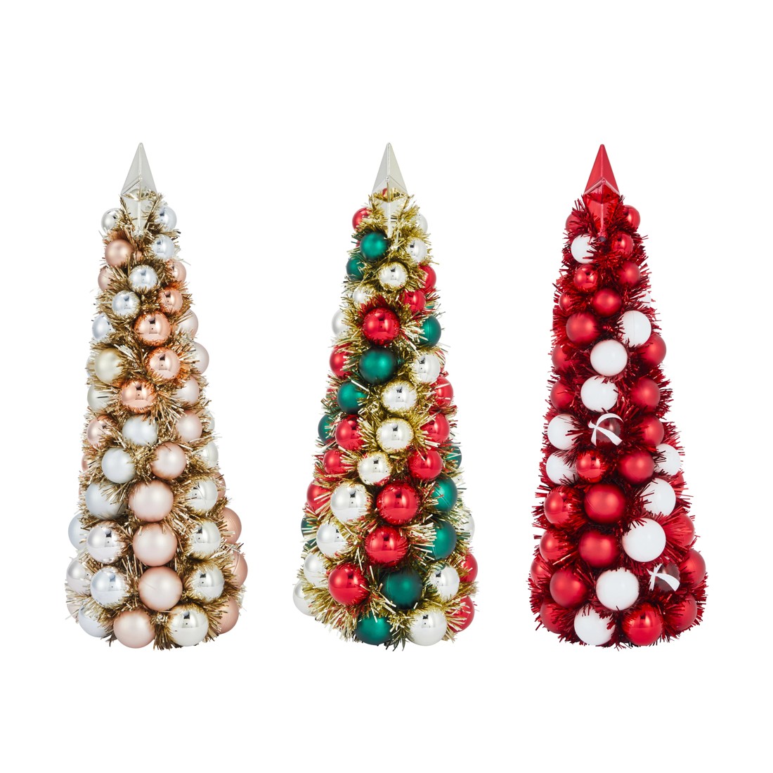2 Bauble Tabletop Tree - Assorted, 2 of 3