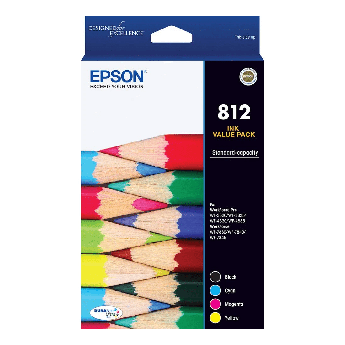 1 Epson 812 DURABrite Ultra Ink Cartridge Value Pack, 1 of 1