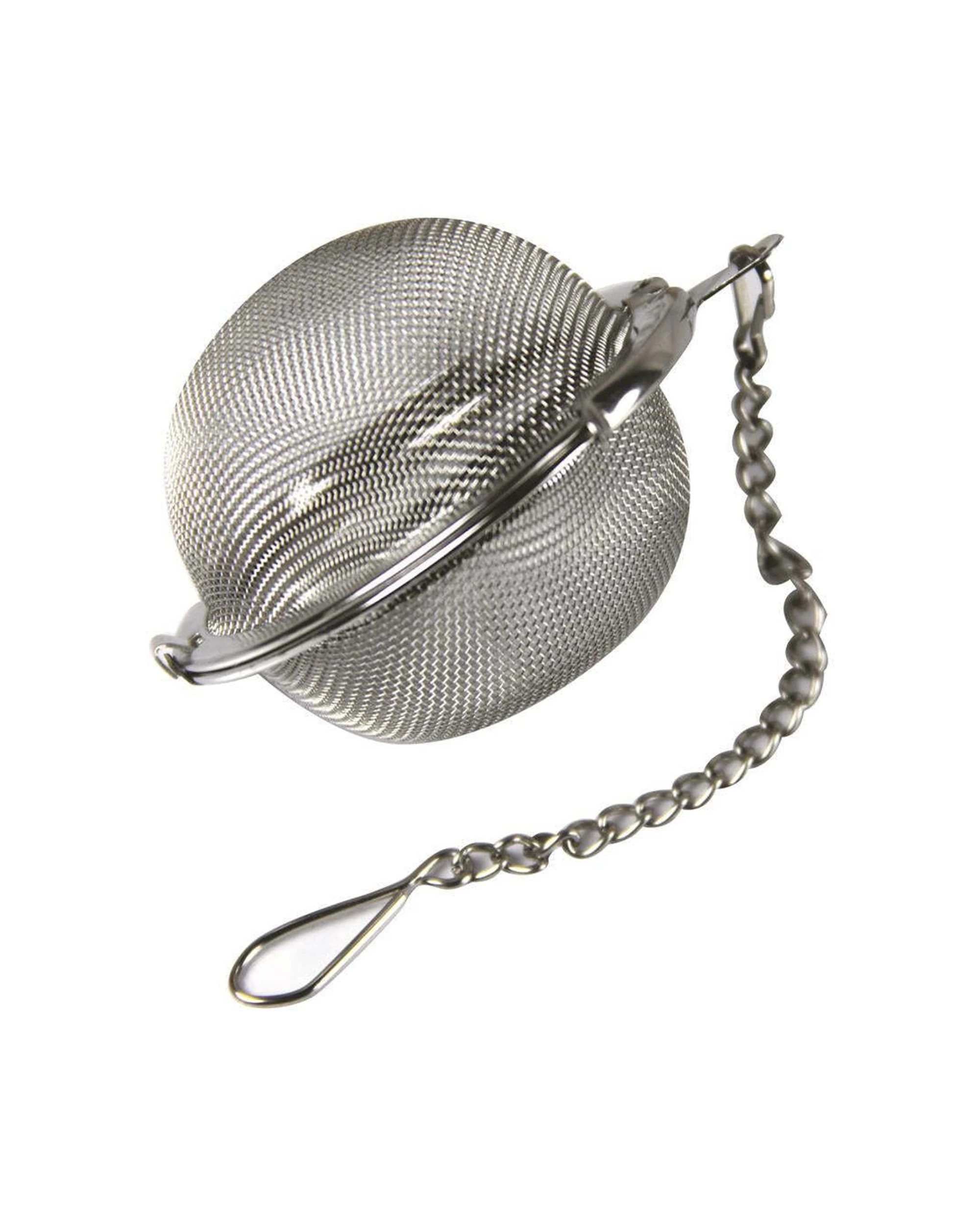1 Avanti Stainless Steel 5cm Mesh Tea Ball Infuser With Hinged Lid And Hook - Silver, 1 of 1