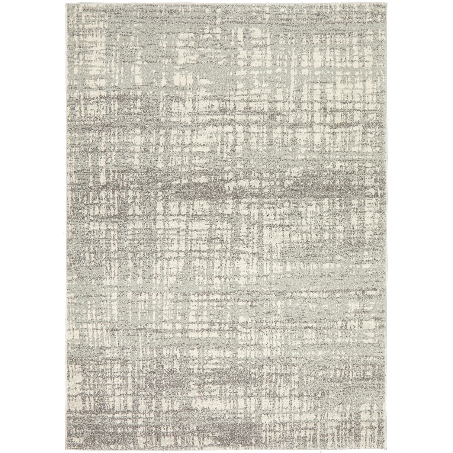2 Common Ground Rugs Phantom 354 290x200cm - Large Power Loomed Pet Friendly Floor Rug - Silver, 2 of 9