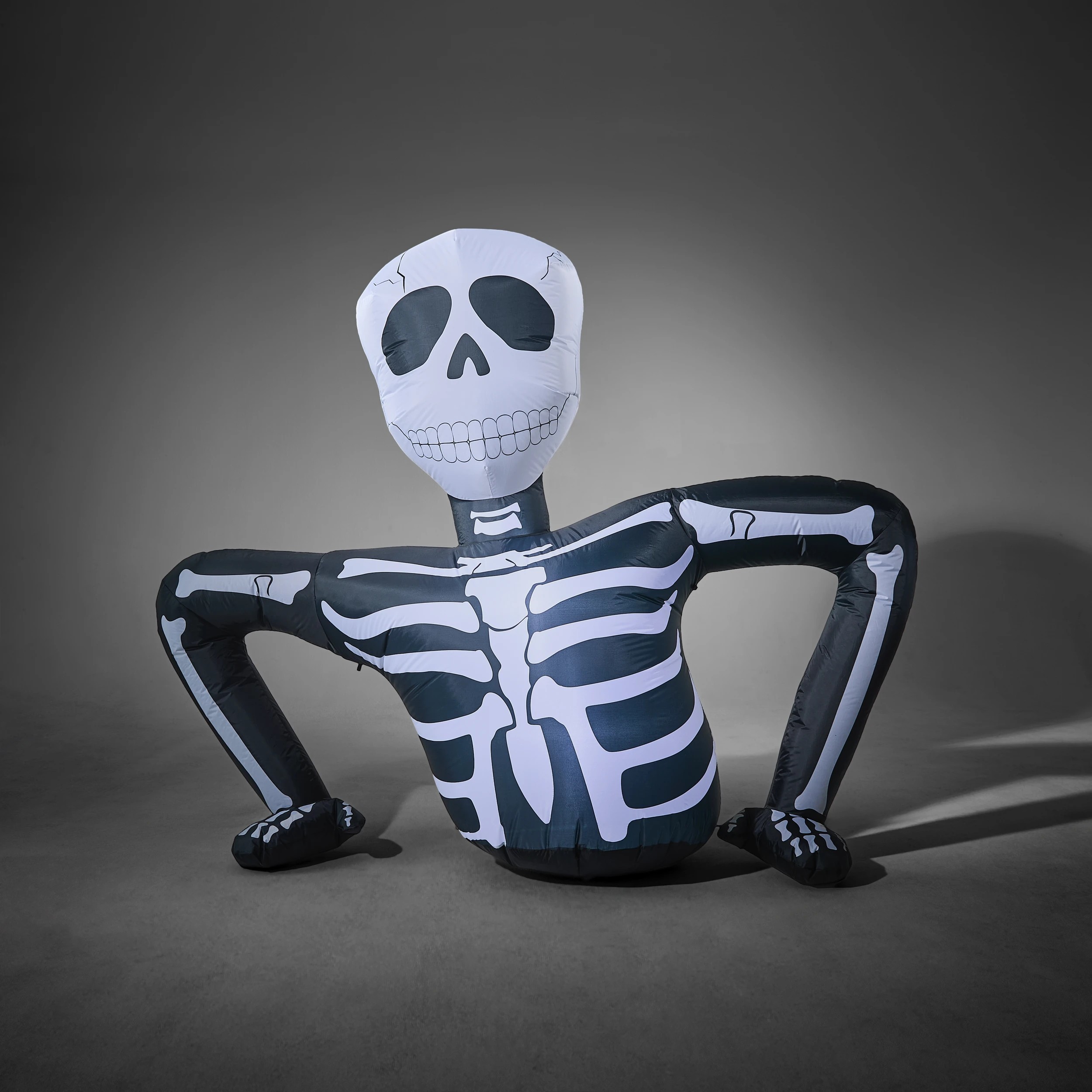 2 Low Voltage LED Light Up Inflatable Skeleton, 2 of 9