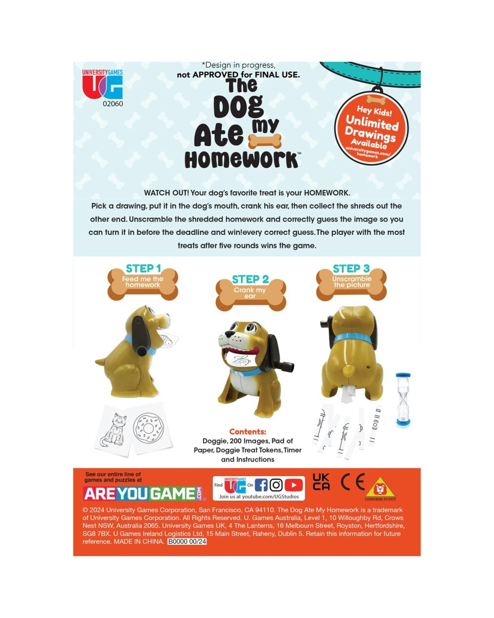 2 The Dog Ate My Homework Puzzle Game, 2 of 2