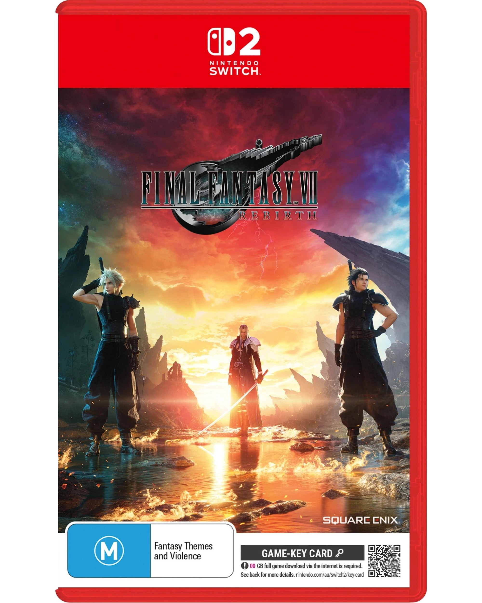 1 Final Fantasy VII: Rebirth with Exclusive MTG Final Fantasy Promo Card - Switch 2, 1 of 6