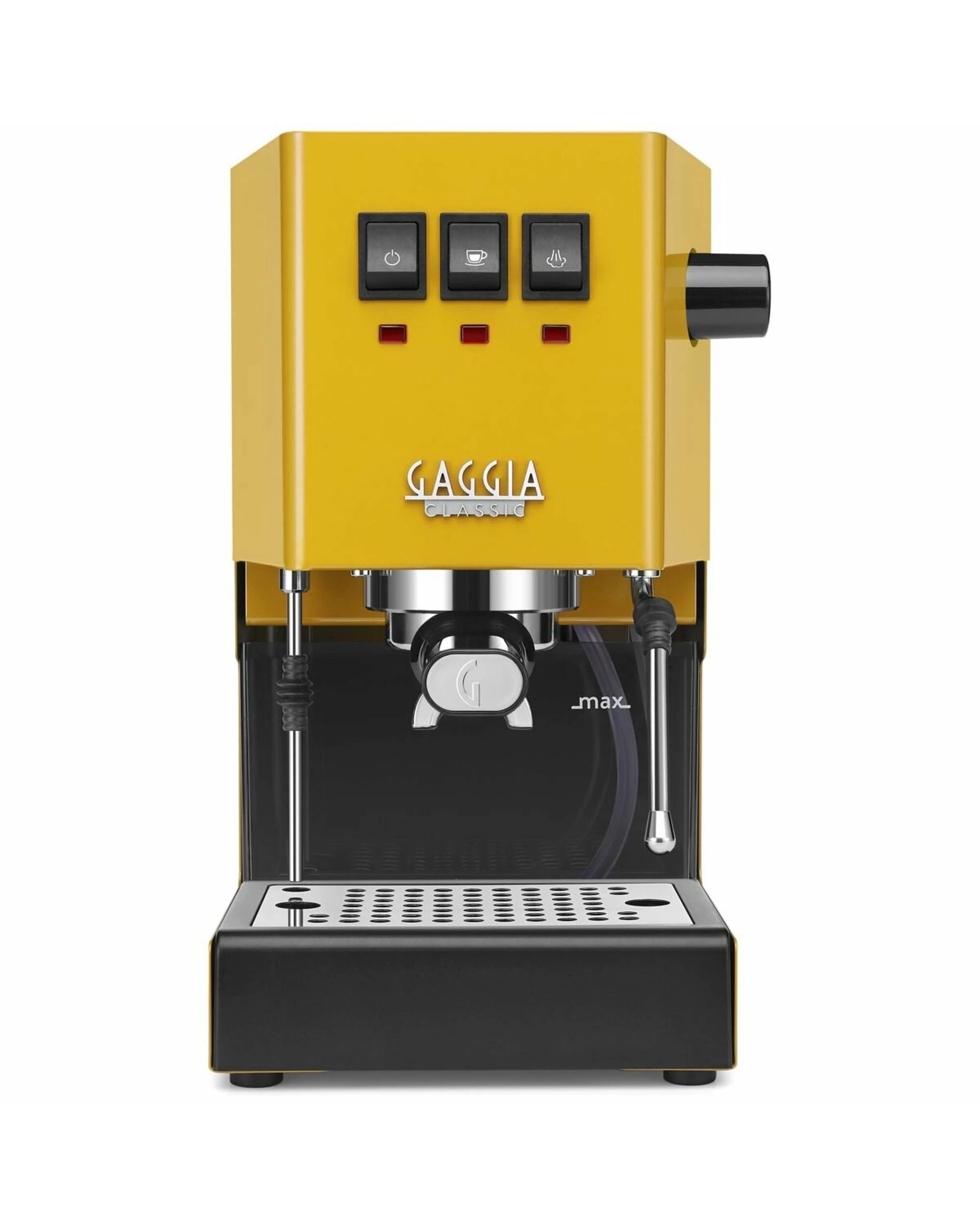 1 Gaggia Classic E24 Coffee Machine Yellow, 1 of 5