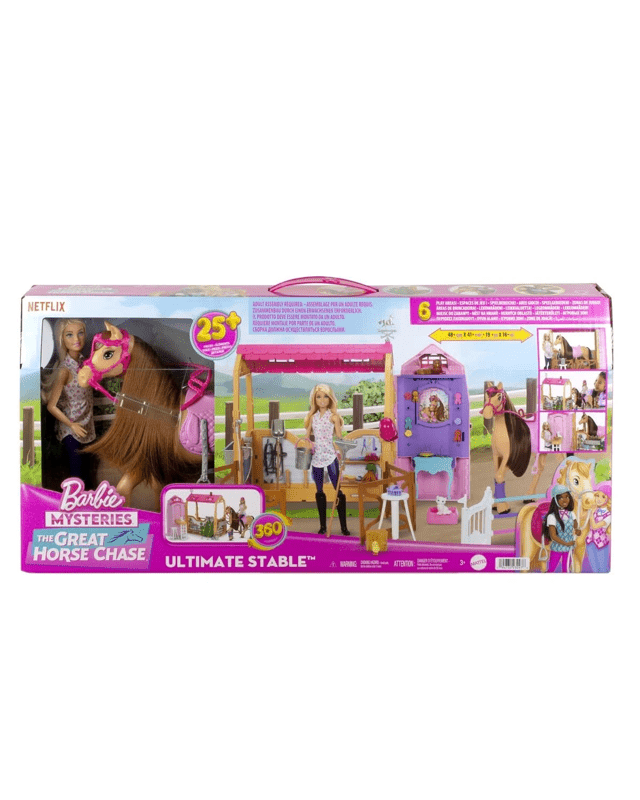 Barbie Mysteries: The Great Horse Chase Ultimate Stable Pla
