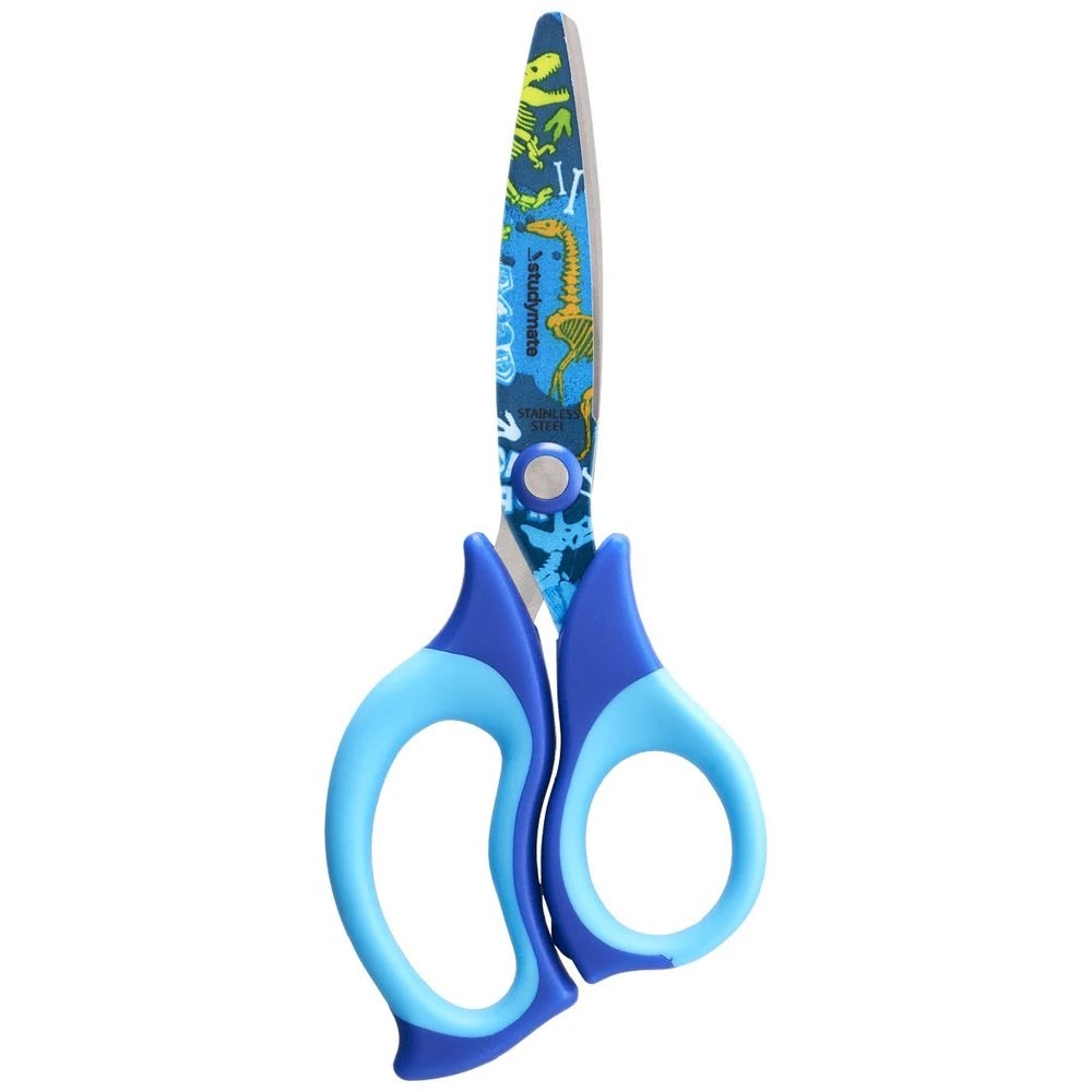 2 Studymate Scissors 6" Dino, 2 of 3