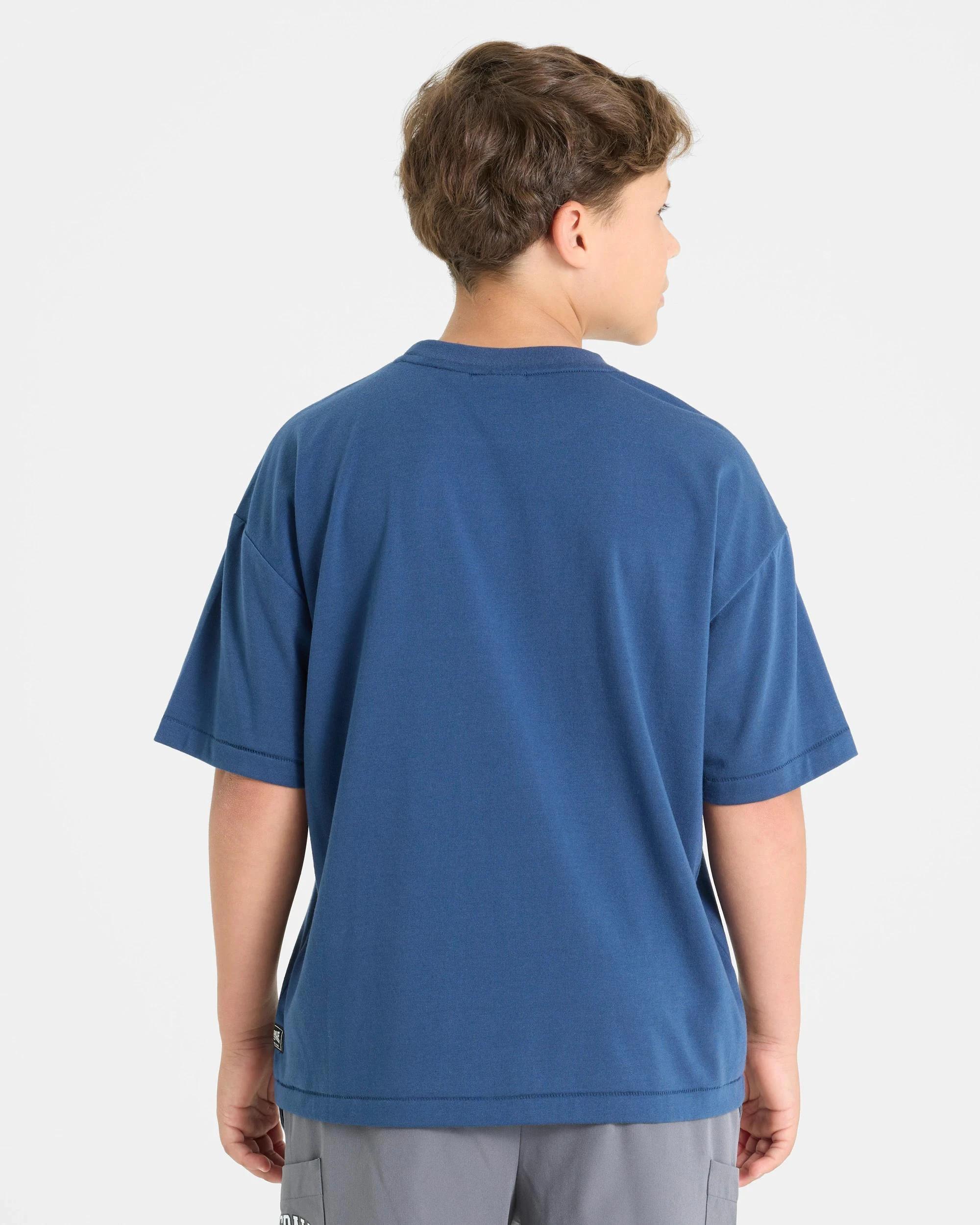 5 Lonsdale London Heritage T-Shirt BLUE, 5 of 5