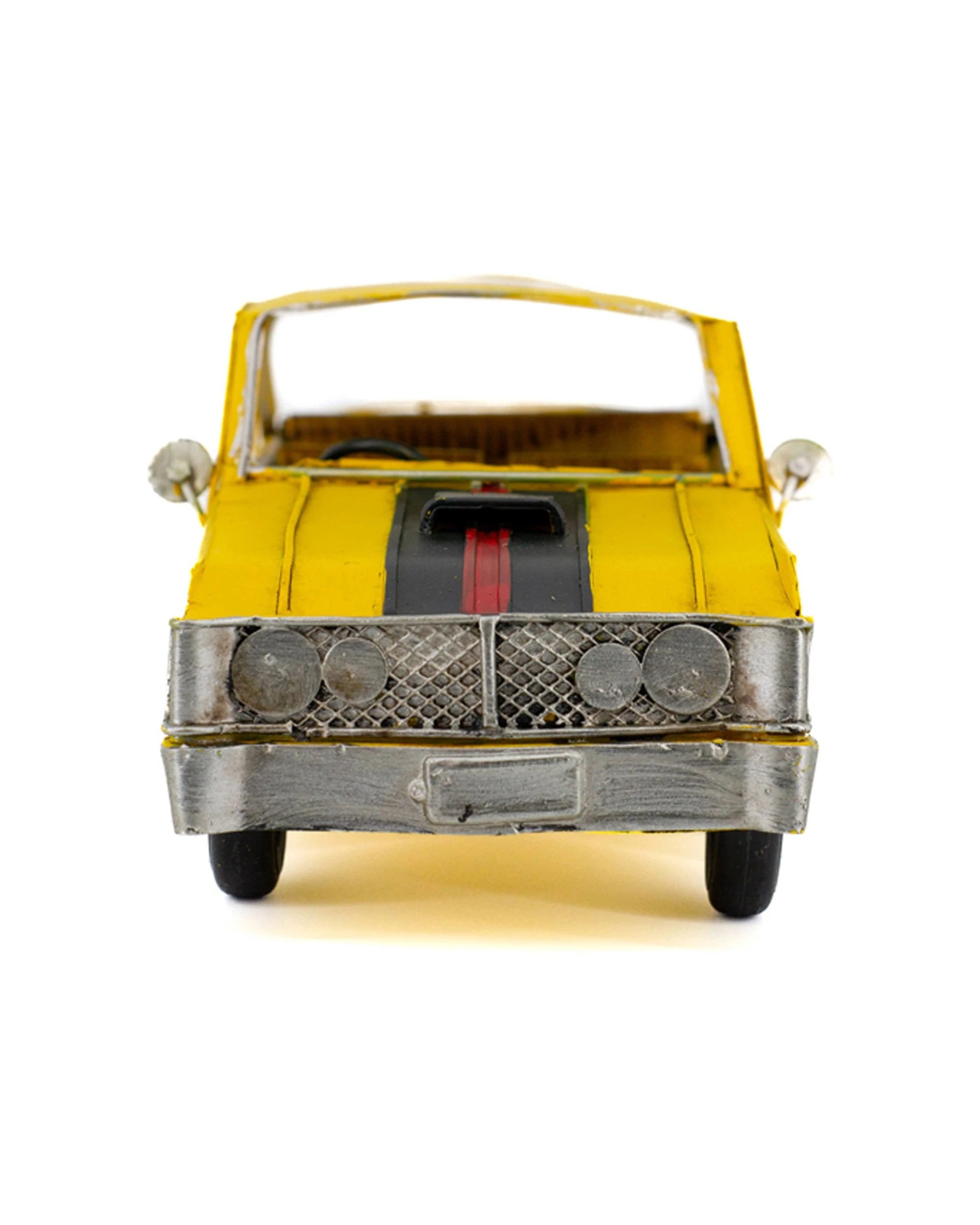 2 BOYLE Metal Display Ford GT-HO Handmade Ornament Home Decor 27cm - Yellow, 2 of 7