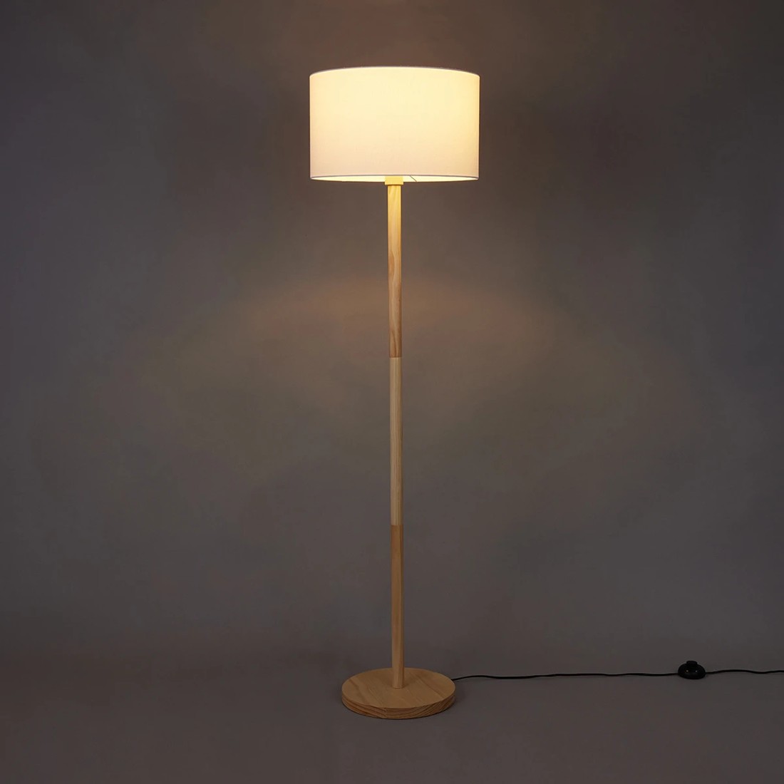 2 Carter Wood Floor Lamp, 2 of 10