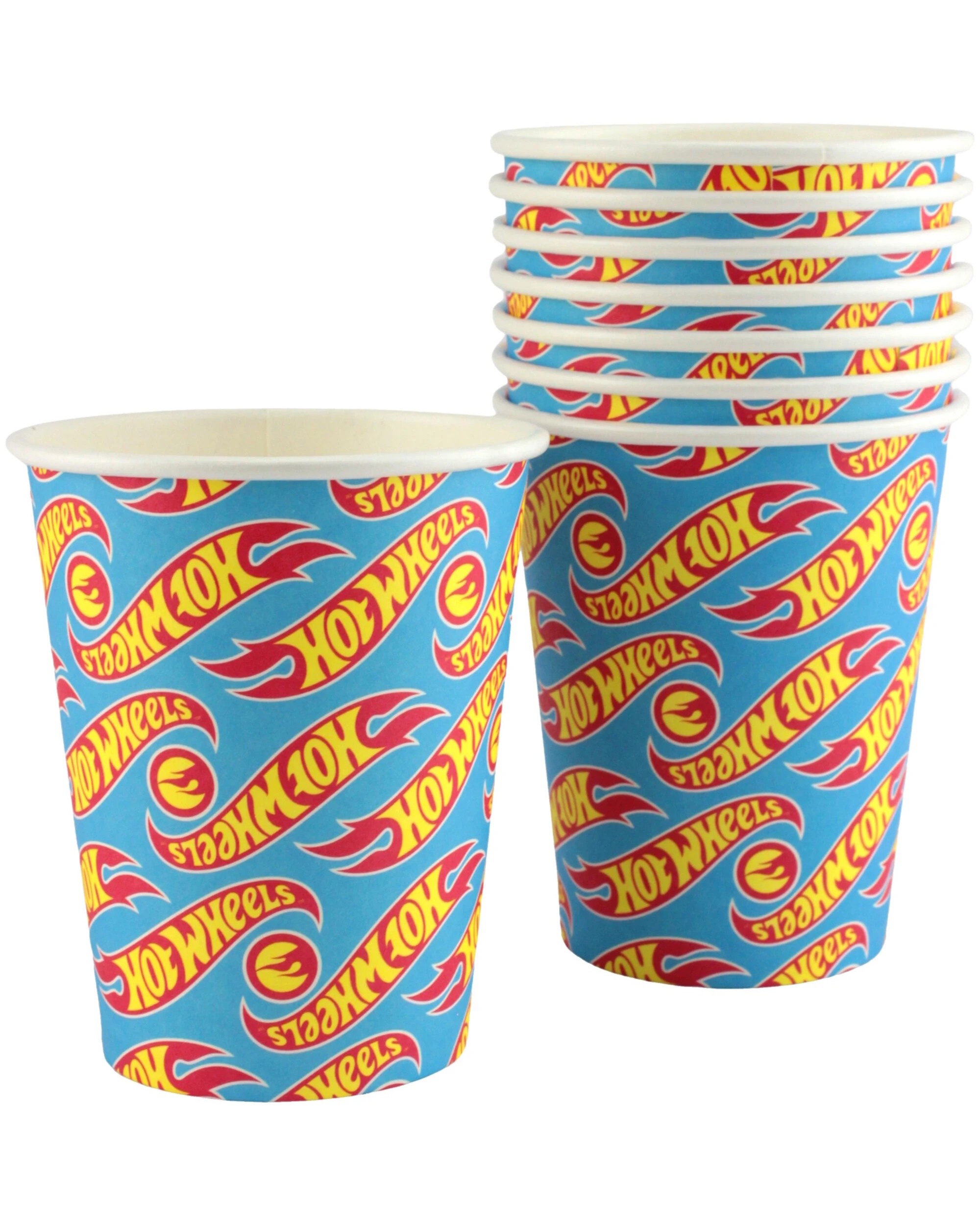1 Hot Wheels Hot Wheels Paper Cups Pack of 8, 1 of 3