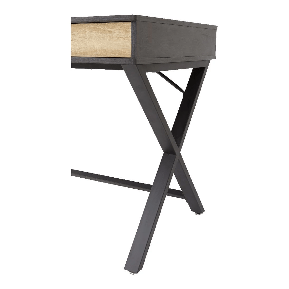 6 Otto Lindenberg Woodgrain Desk 1400mm Black, 6 of 10