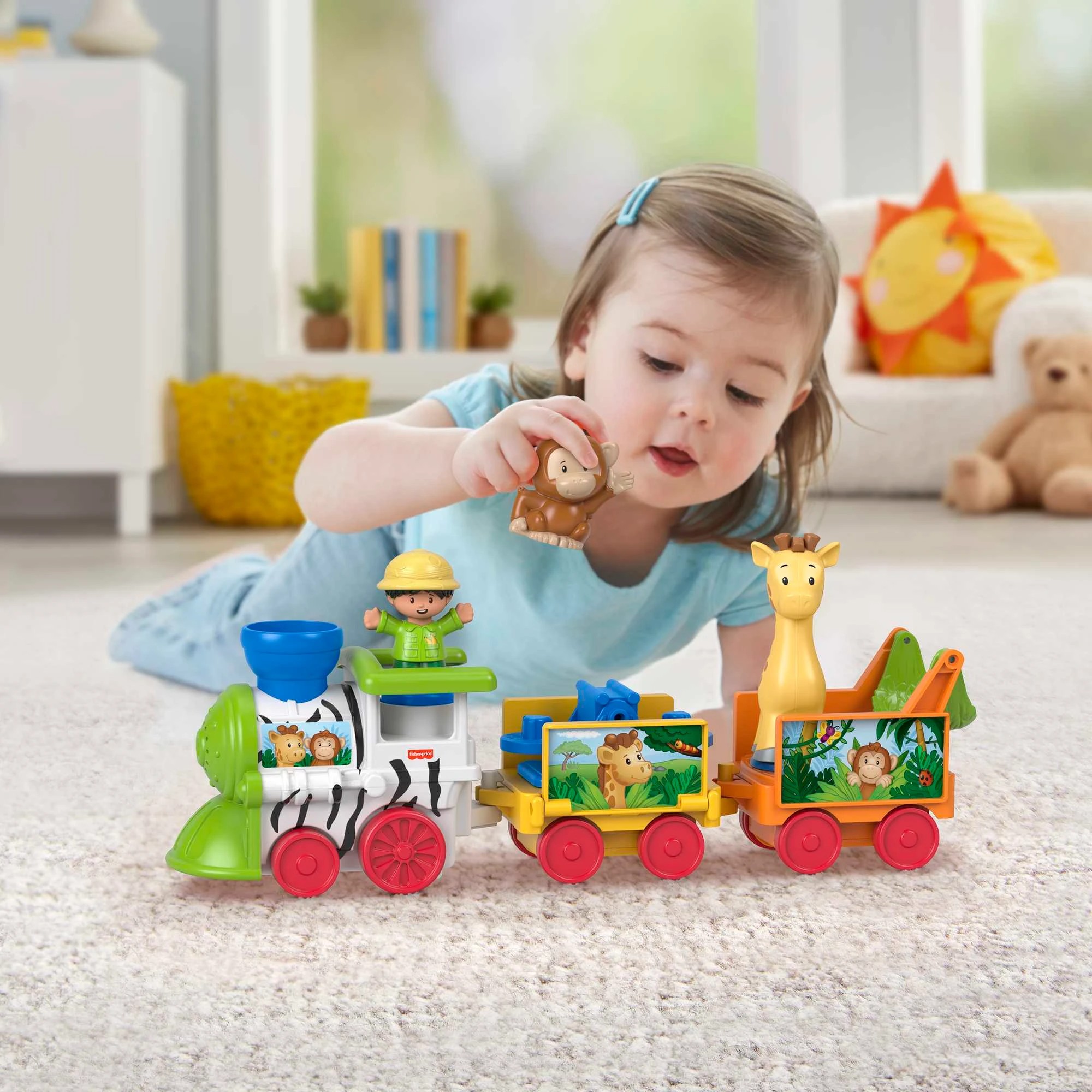 6 Fisher-price Little People Musical Zoo Train
 - Multi, 6 of 6