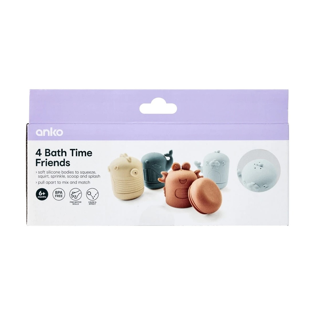 10 4 Pack Bath Time Friends, 10 of 10