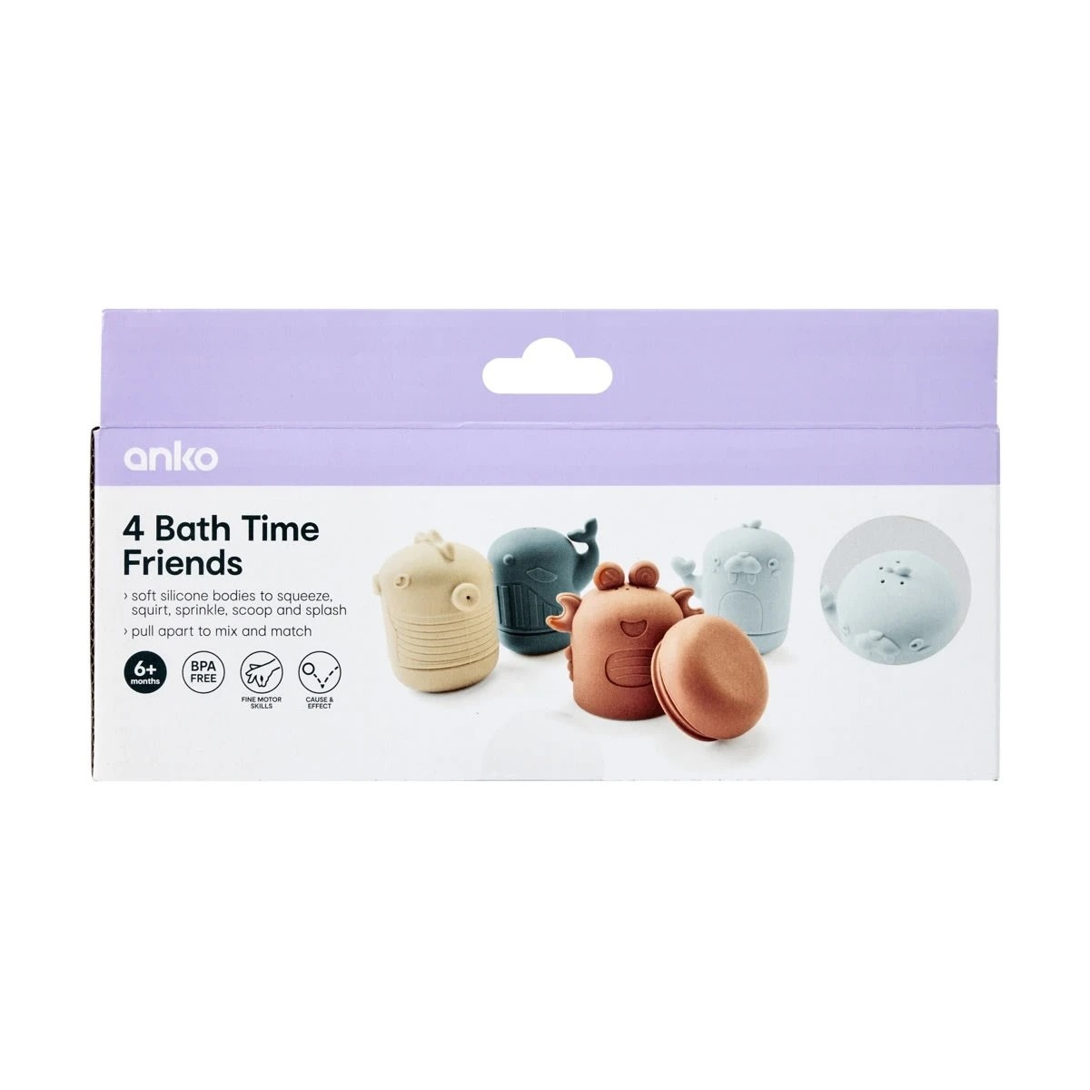 10 4 Pack Bath Time Friends, 10 of 10