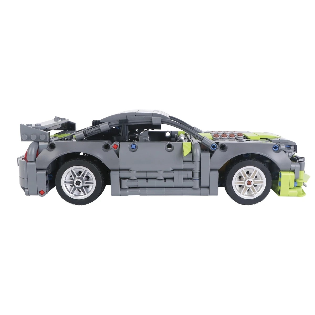 3 1009 Piece Mini Blocks Vehicle Series: Racing Car, 3 of 4