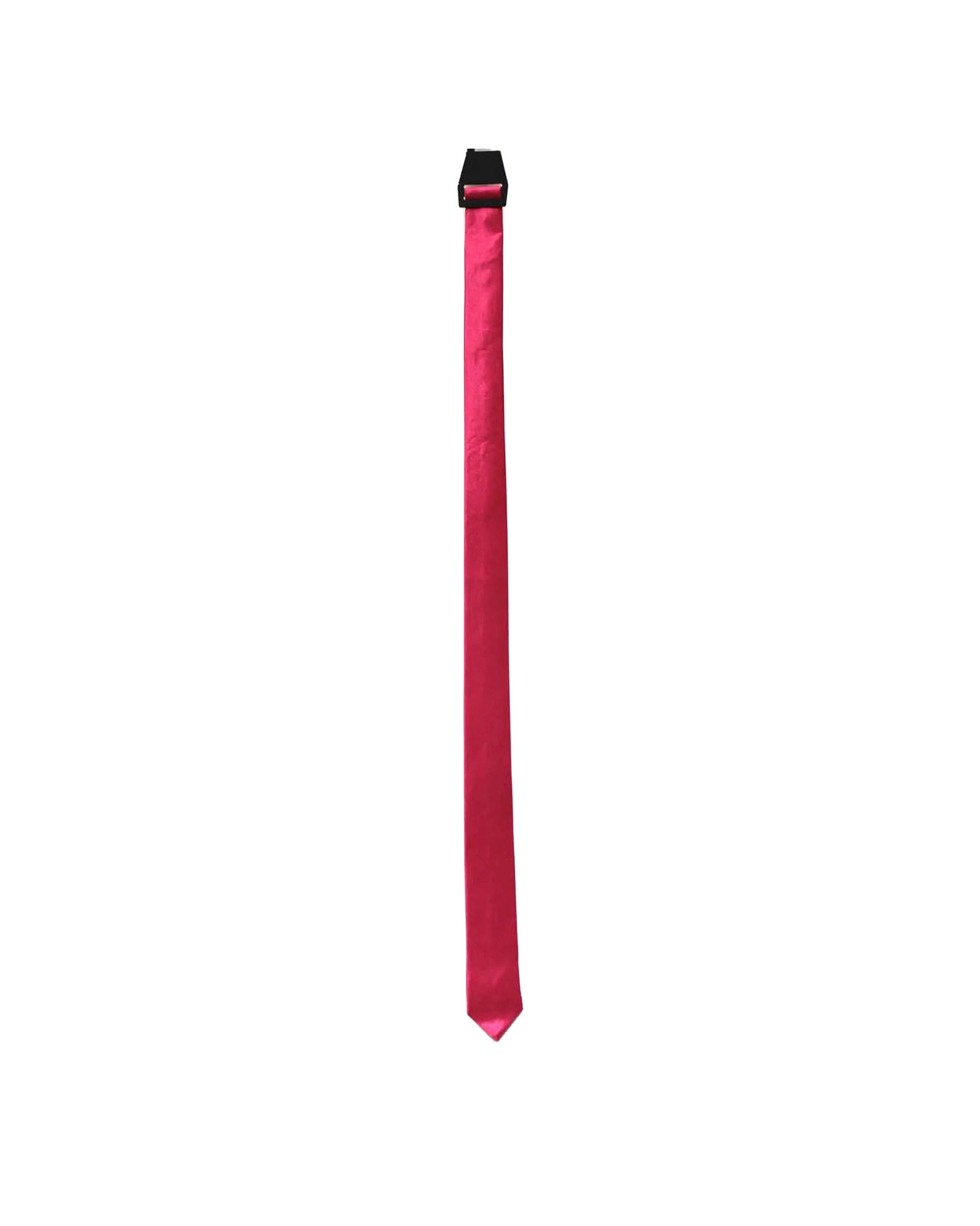 1 JD Party Long Slim Tie Party Accessory For Celebrations - Pink, 1 of 1