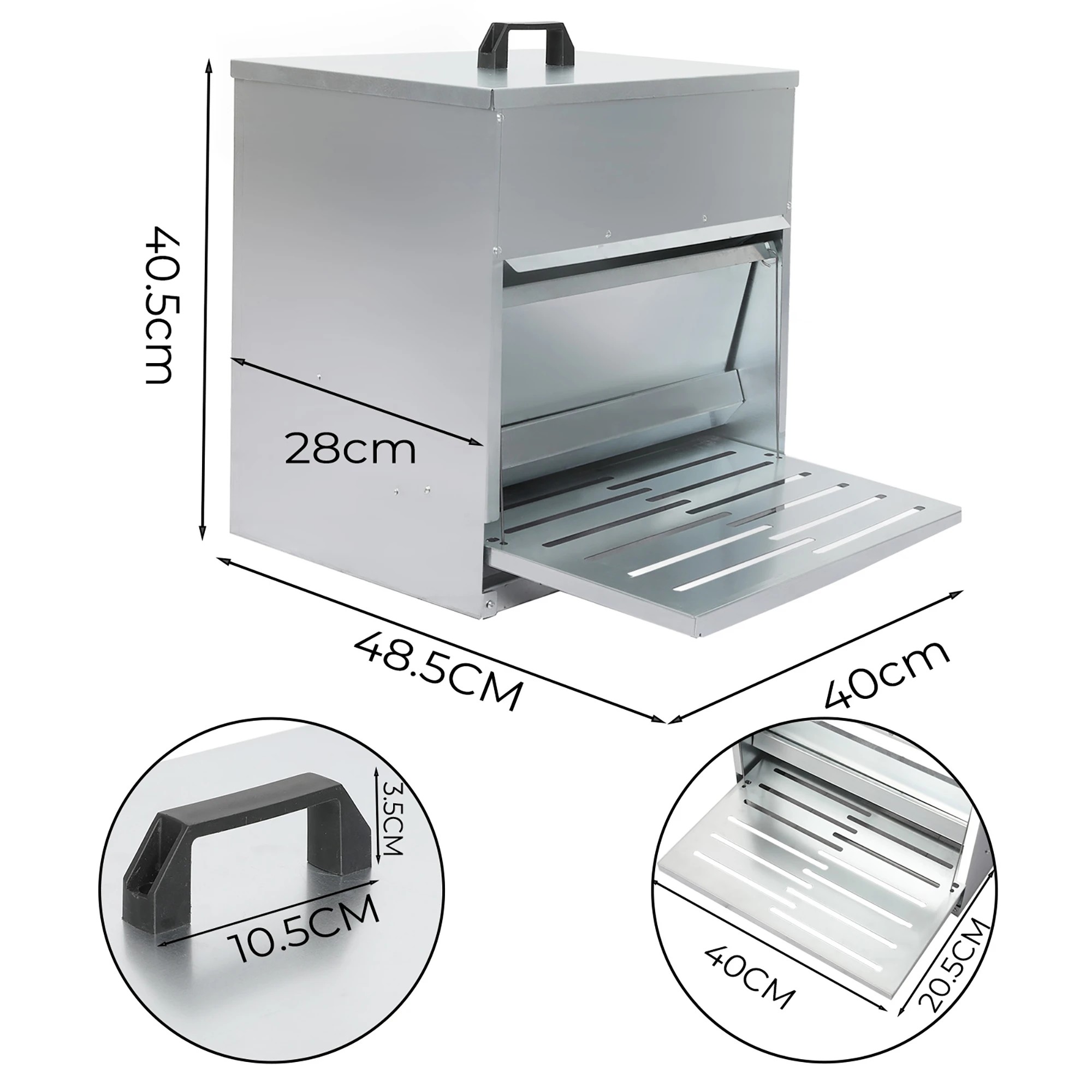 3 Pawz 10kg Auto Automatic Chicken Feeder, 3 of 9