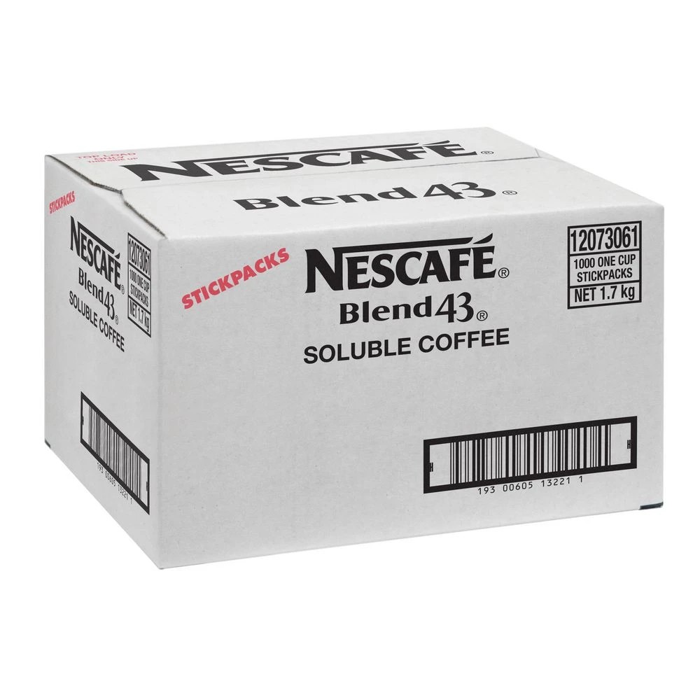 3 Nescafe Blend 43 Coffee Sticks 1000 Pack, 3 of 3