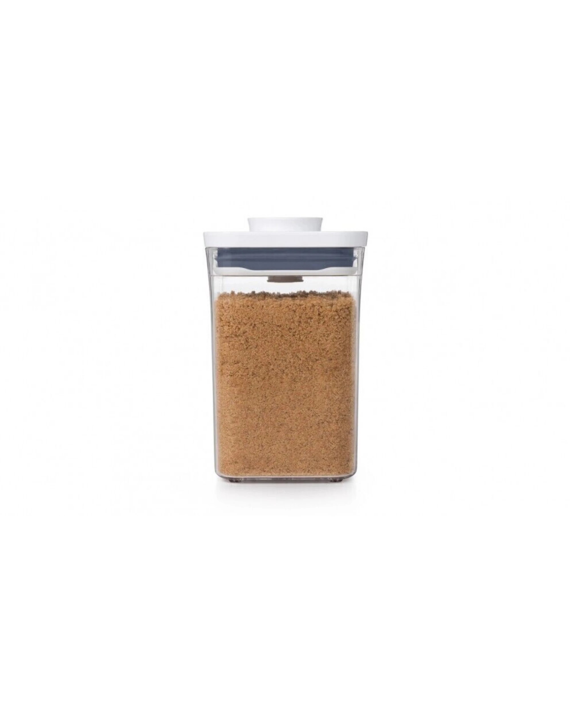 2 OXO Good Grips Pop 2.0 Small Square Short Container  1000ml  1L - Clear, 2 of 4
