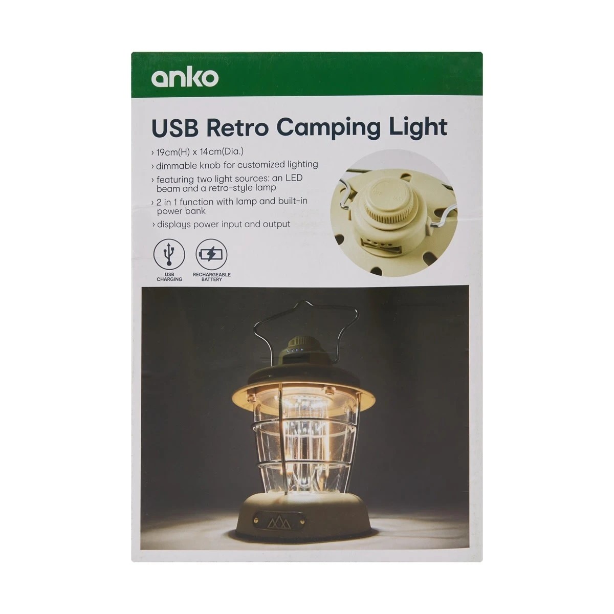 9 USB Retro Camping Light, 9 of 10