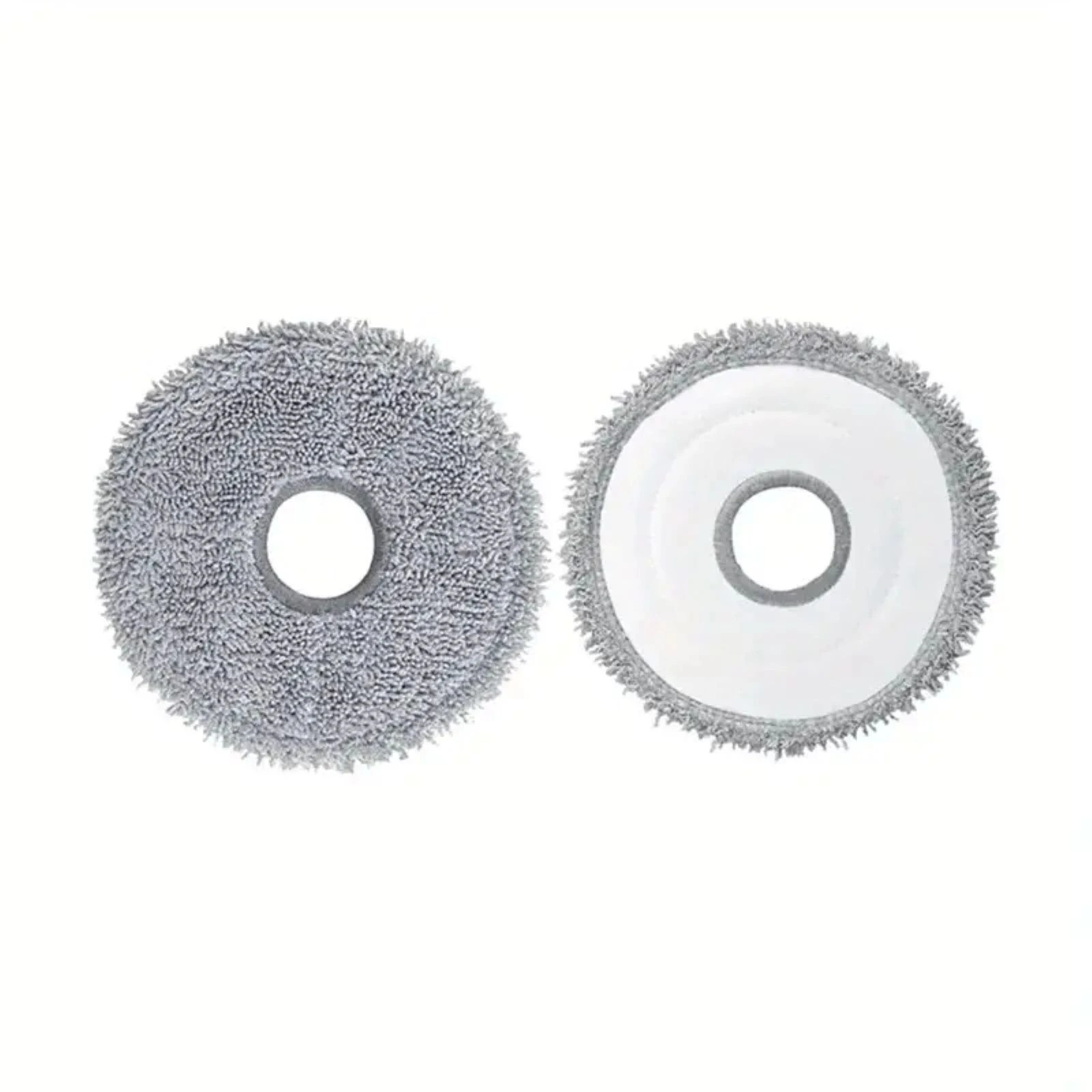 2 Hygieia 12x Mop Pads For Roborock Saros 10R & Z70 Series Robot Vacuum Cleaners - Grey, 2 of 4